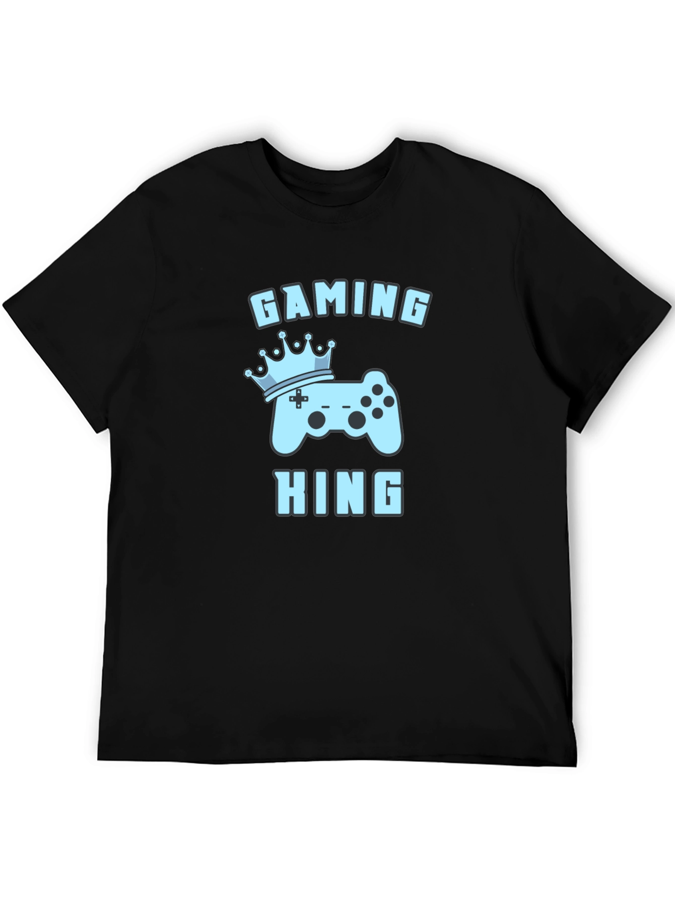 Gaming King T-Shirt - Gamer Tee with Controller Design
