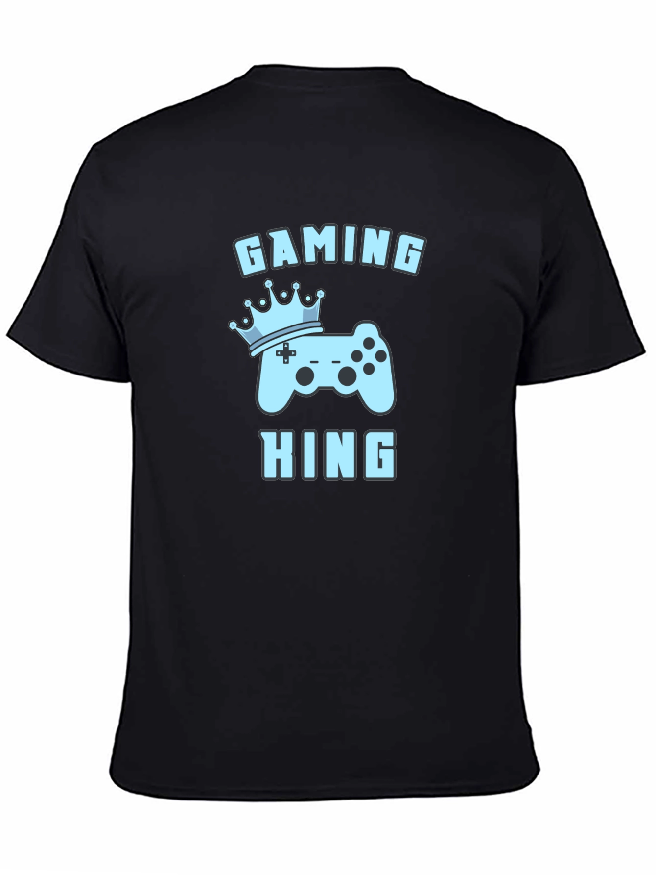 Gaming King T-Shirt - Gamer Tee with Controller Design