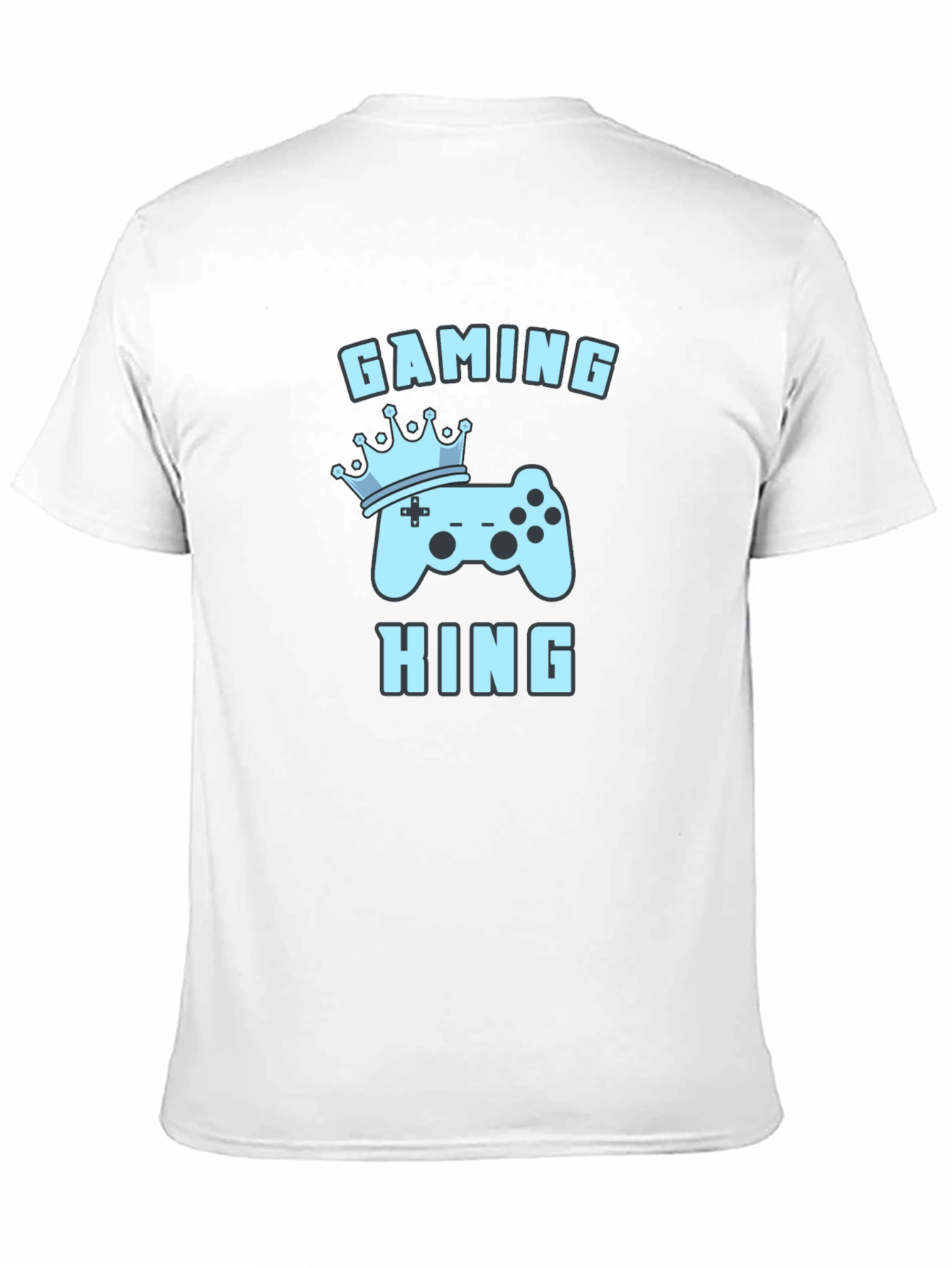 Gaming King T-Shirt - Gamer Tee with Controller Design