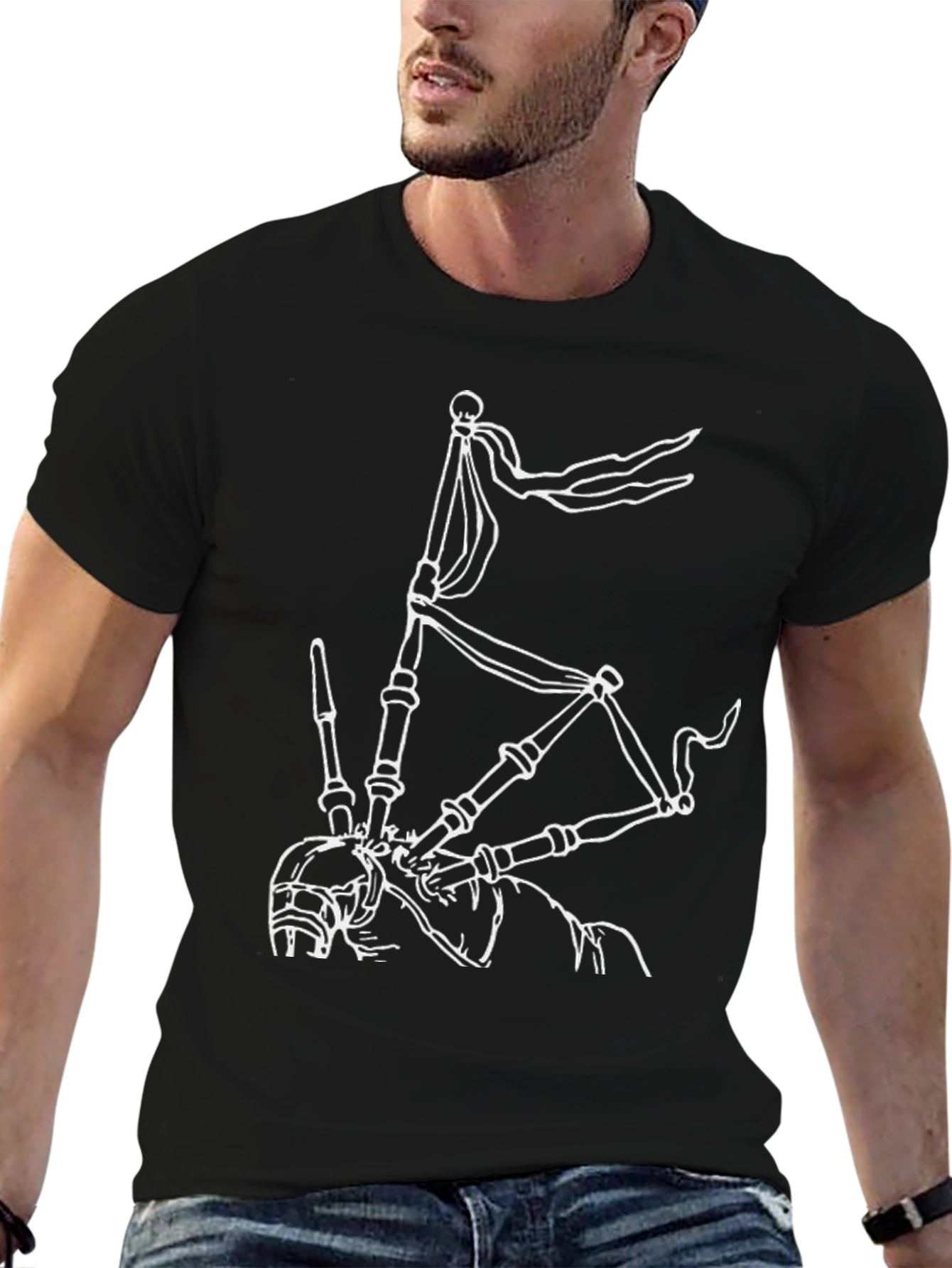 Bagpipe T-Shirt - Graphic Tee