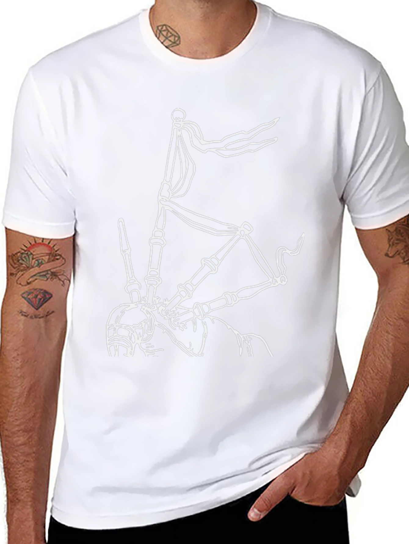 Bagpipe T-Shirt - Graphic Tee