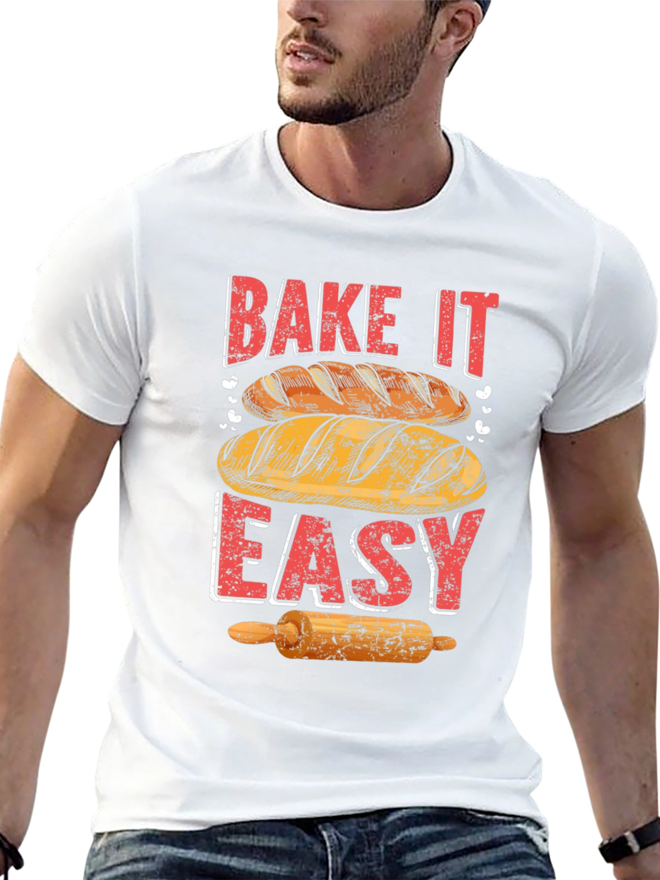 Bake It Easy Graphic T-Shirt
