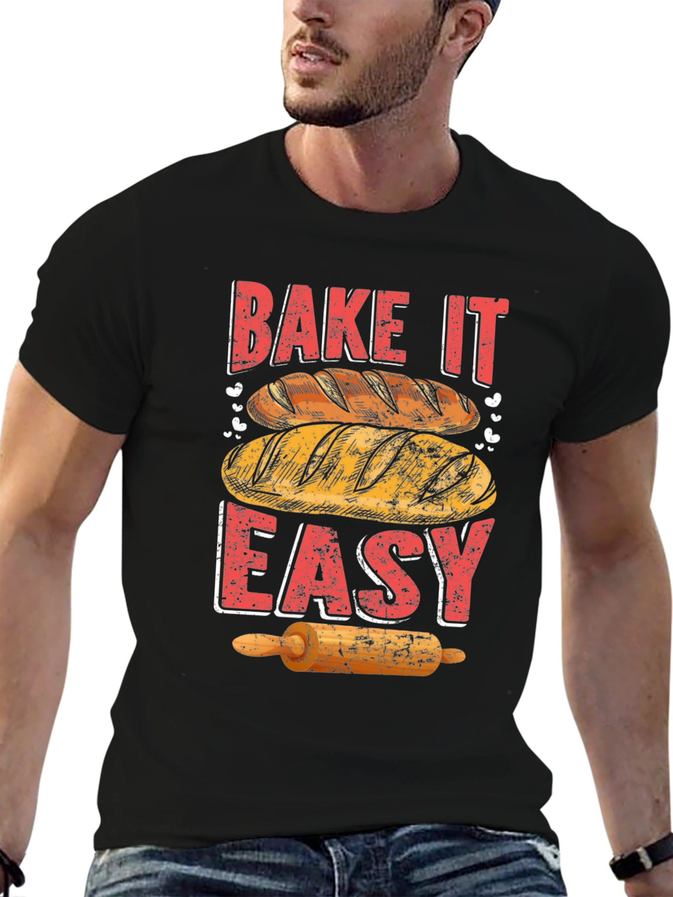 Bake It Easy Graphic T-Shirt