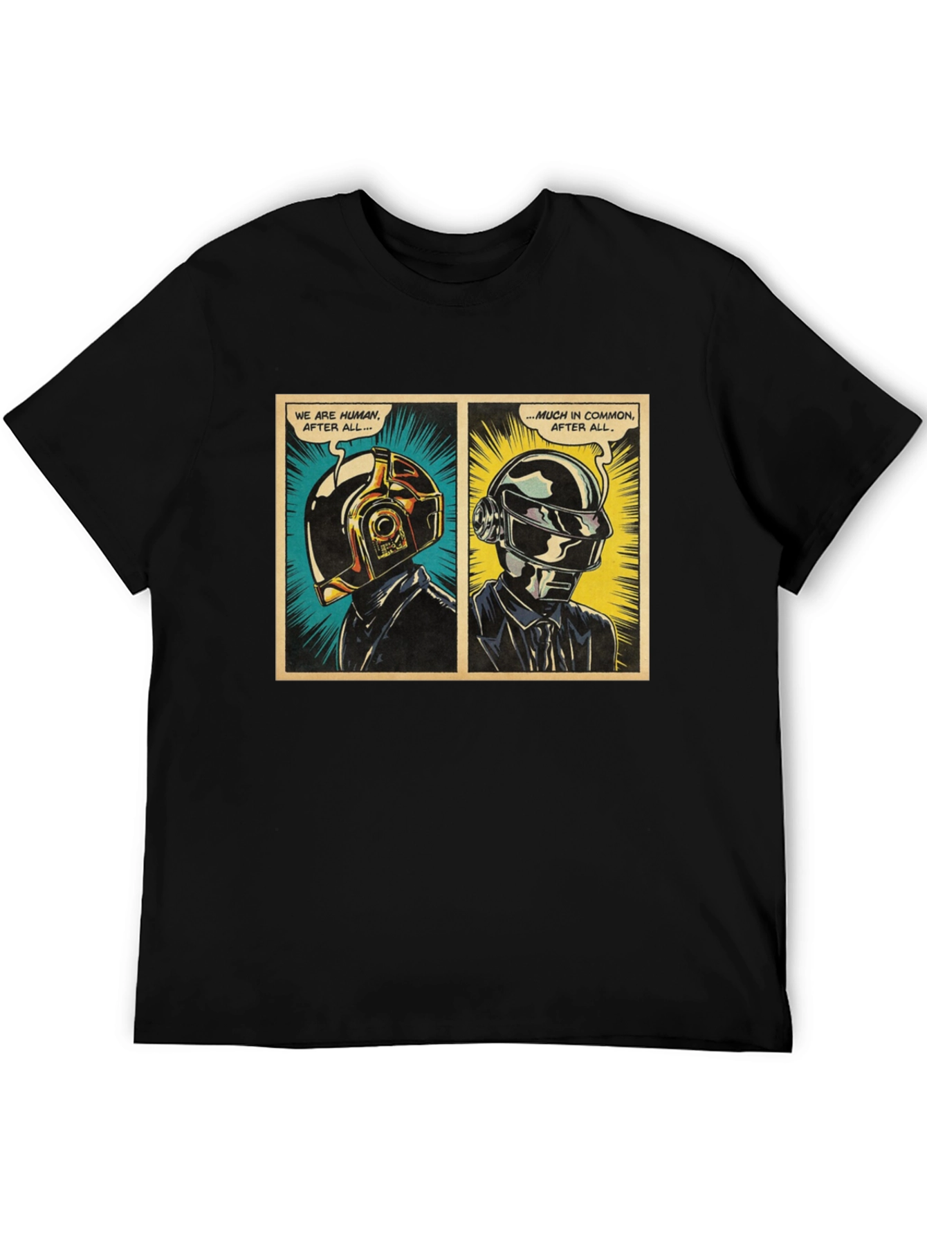 Daft Punk Comic T-Shirt - Human After All Tee