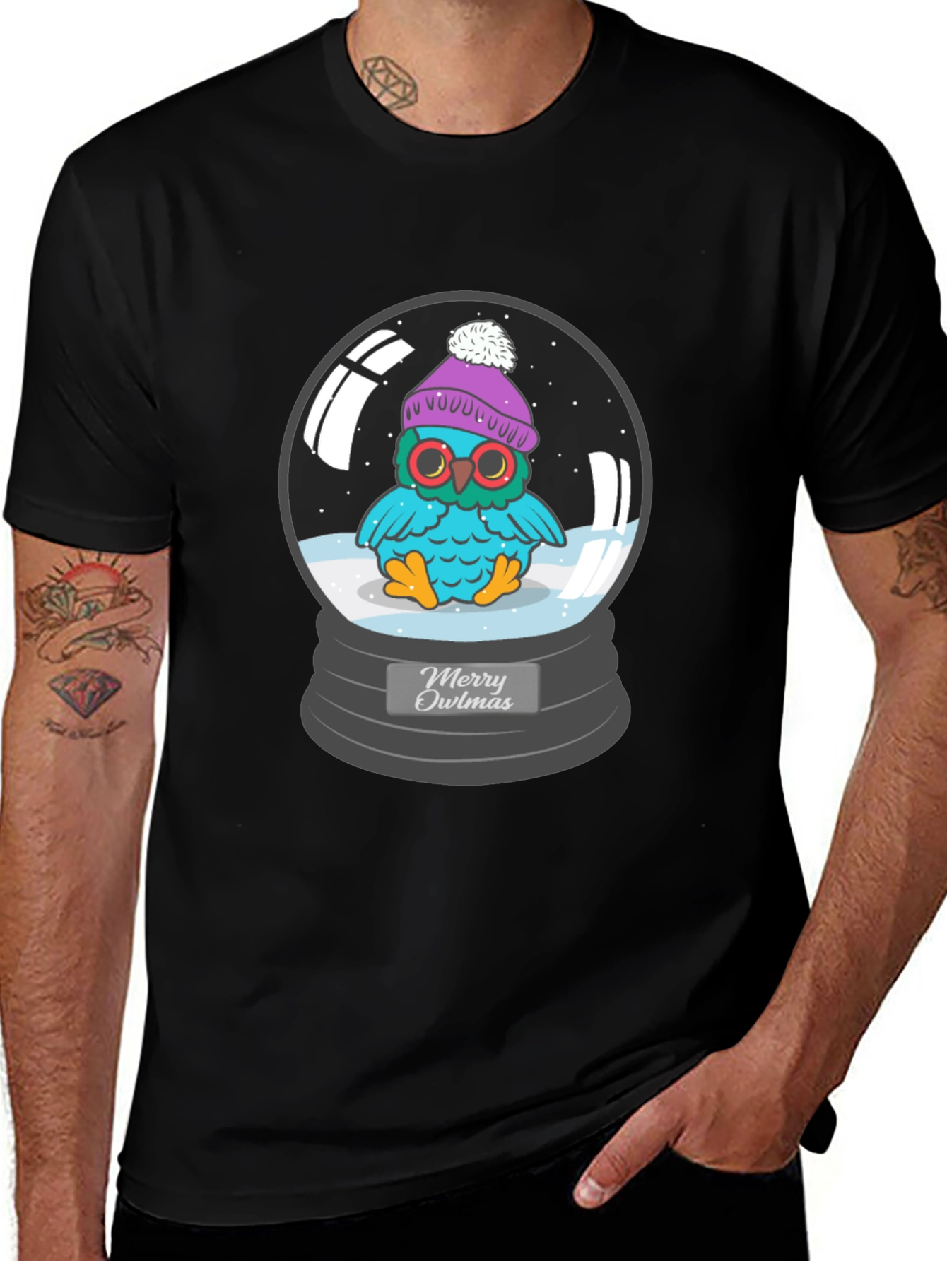 Merry Owlmas T-Shirt
