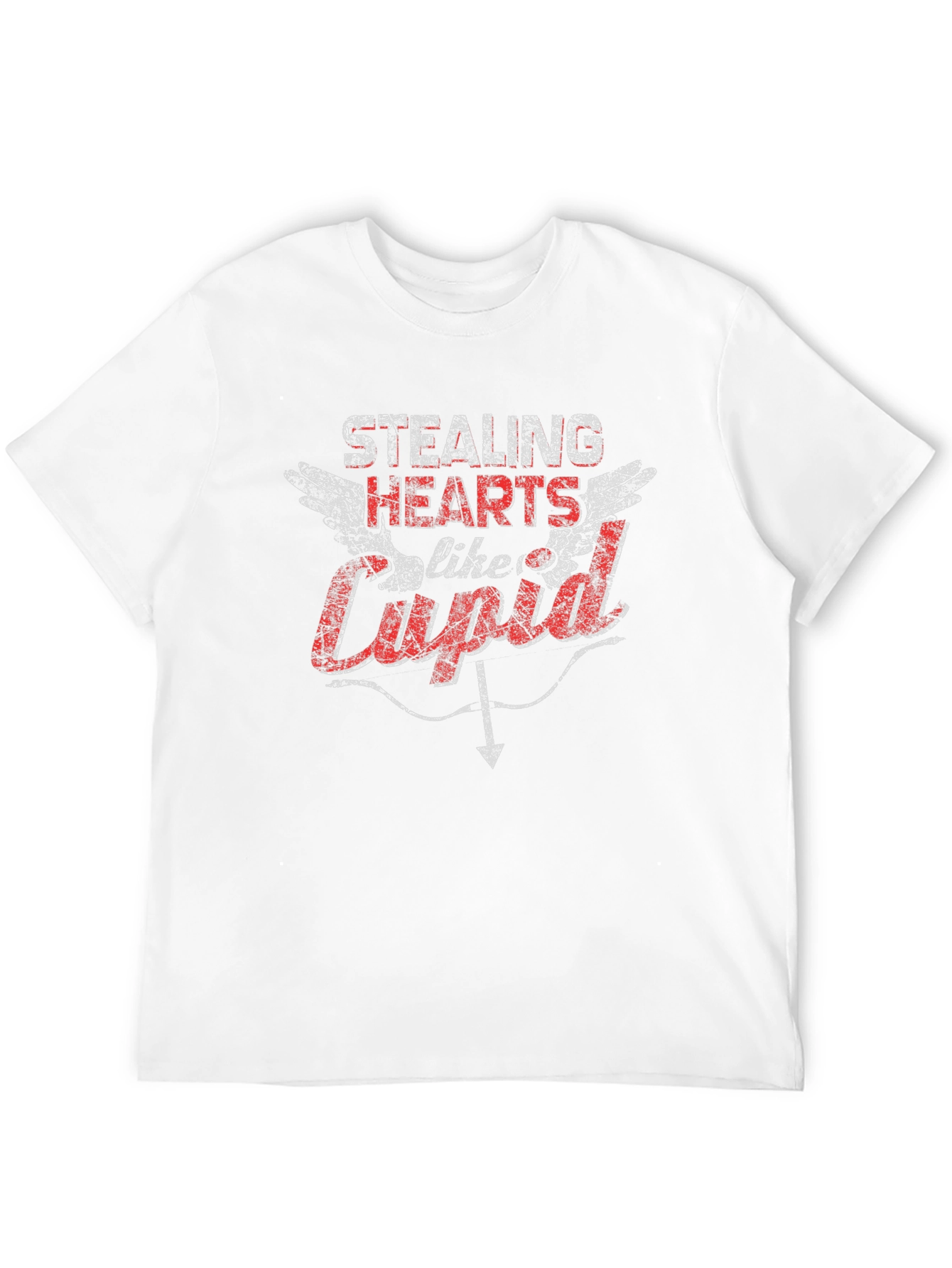 Stealing Hearts Like Cupid Black T-Shirt
