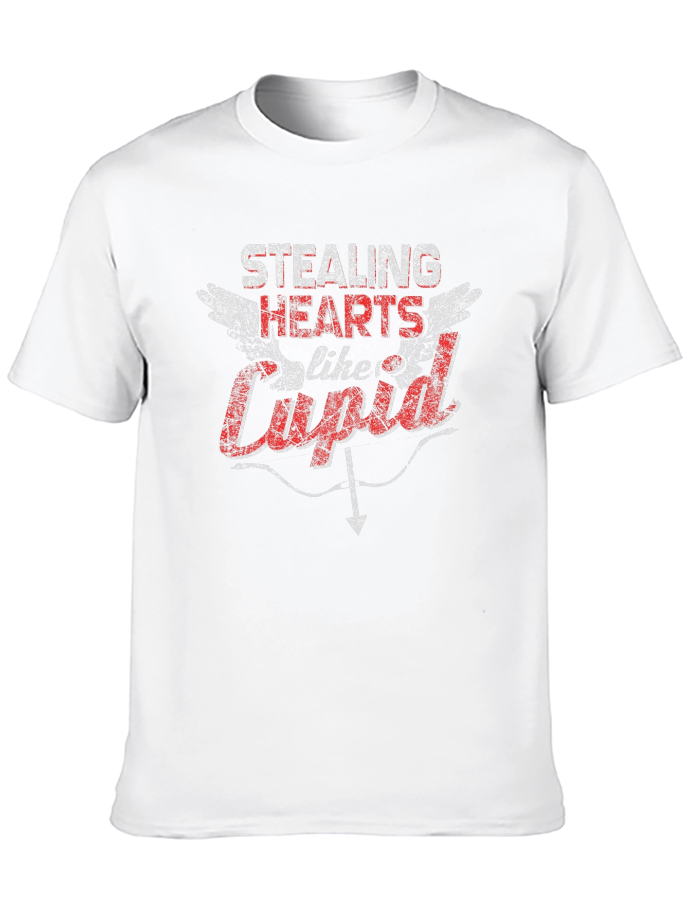 Stealing Hearts Like Cupid Black T-Shirt