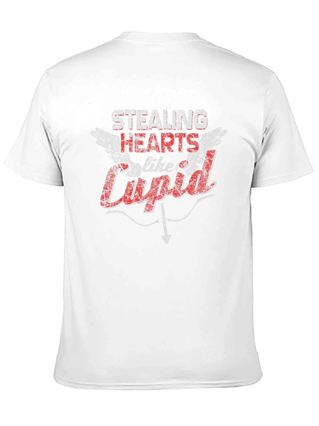 Stealing Hearts Like Cupid Black T-Shirt