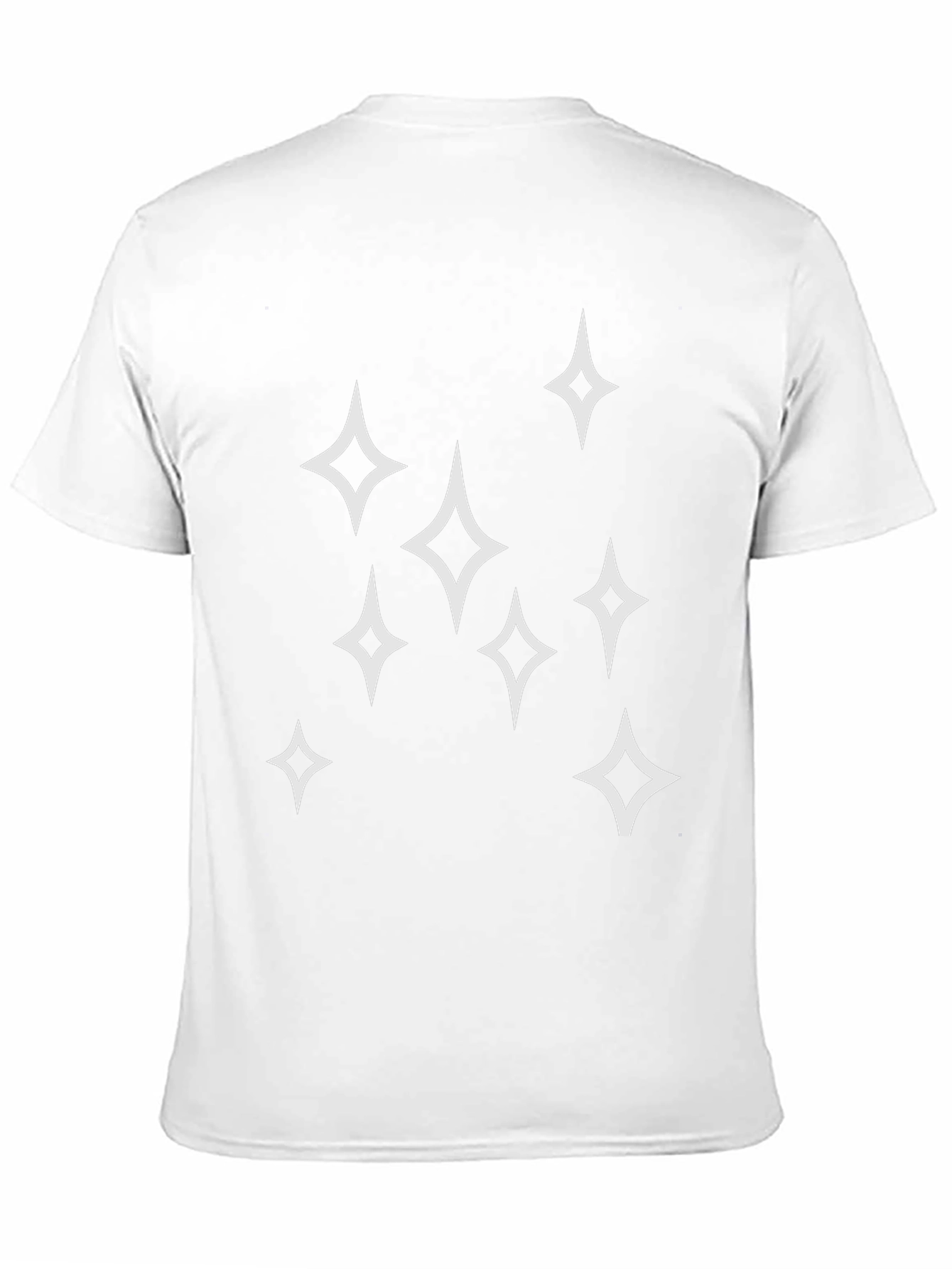 Sparkle Star Graphic Tee - Mens Black T-Shirt