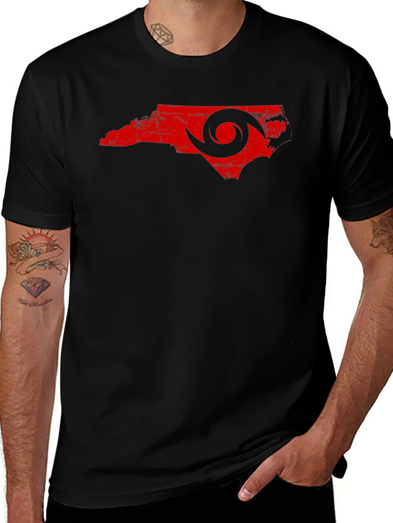 North Carolina Hurricane Graphic Tee