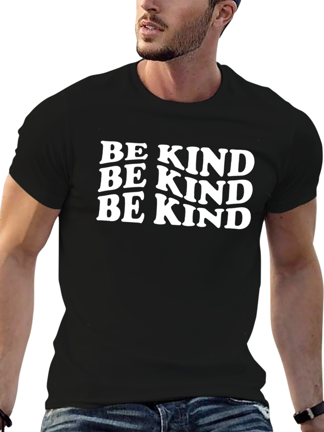Be Kind T-Shirt - Black Graphic Tee