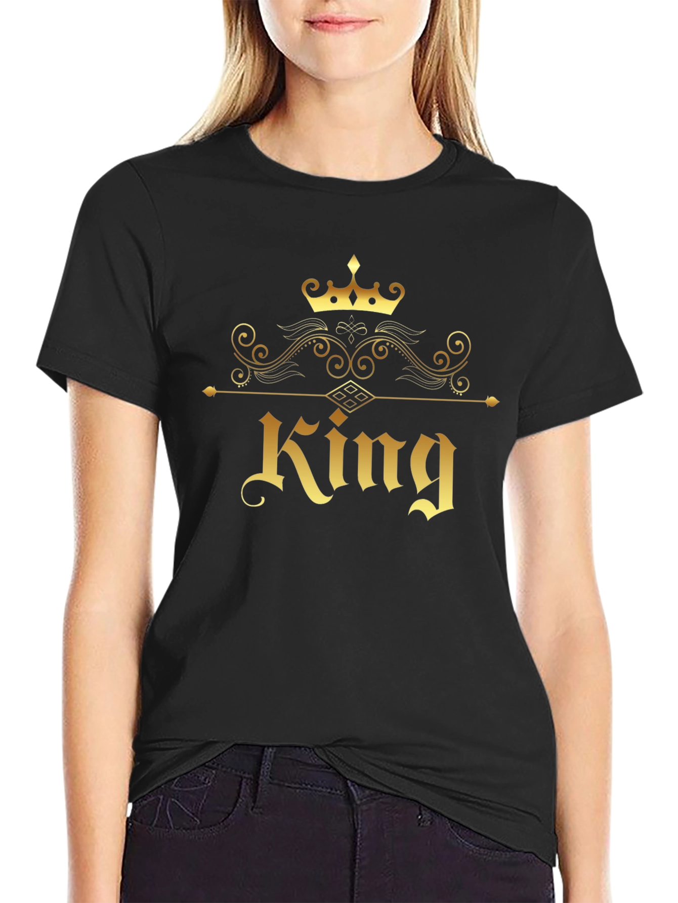 King Crown Graphic Tee - Gildan