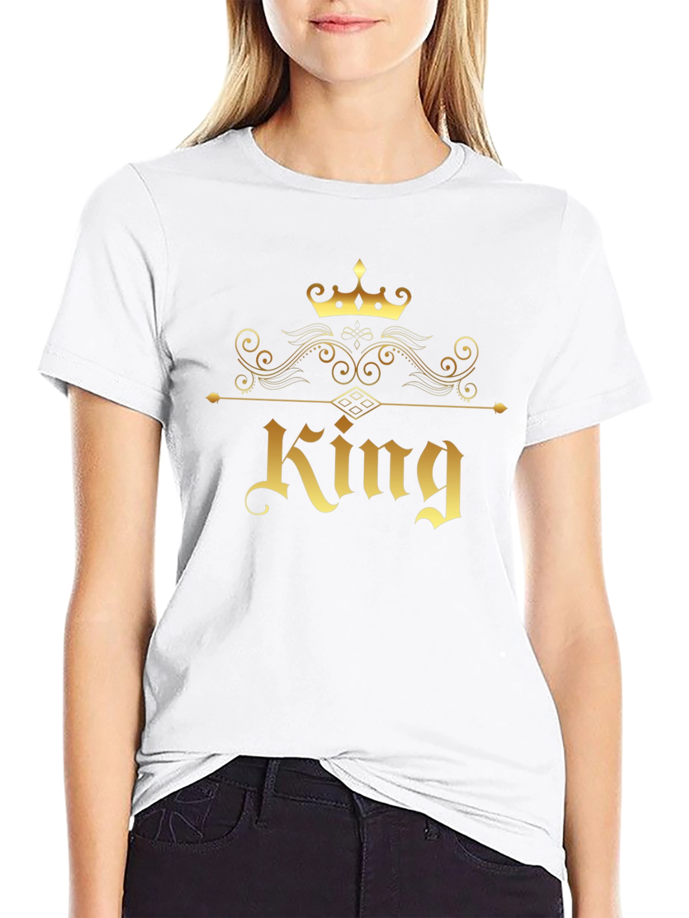 King Crown Graphic Tee - Gildan