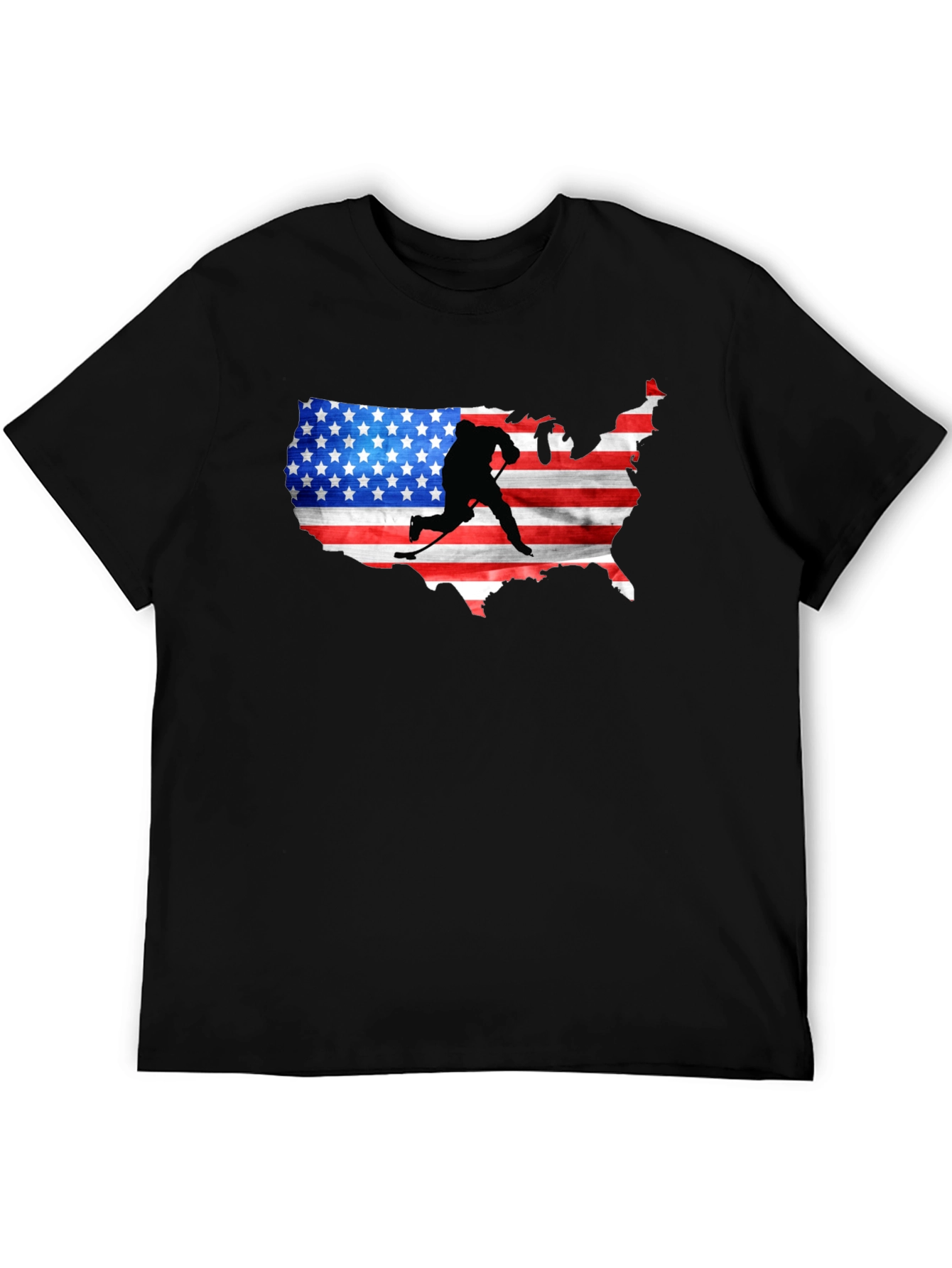 USA Hockey Silhouette Tee