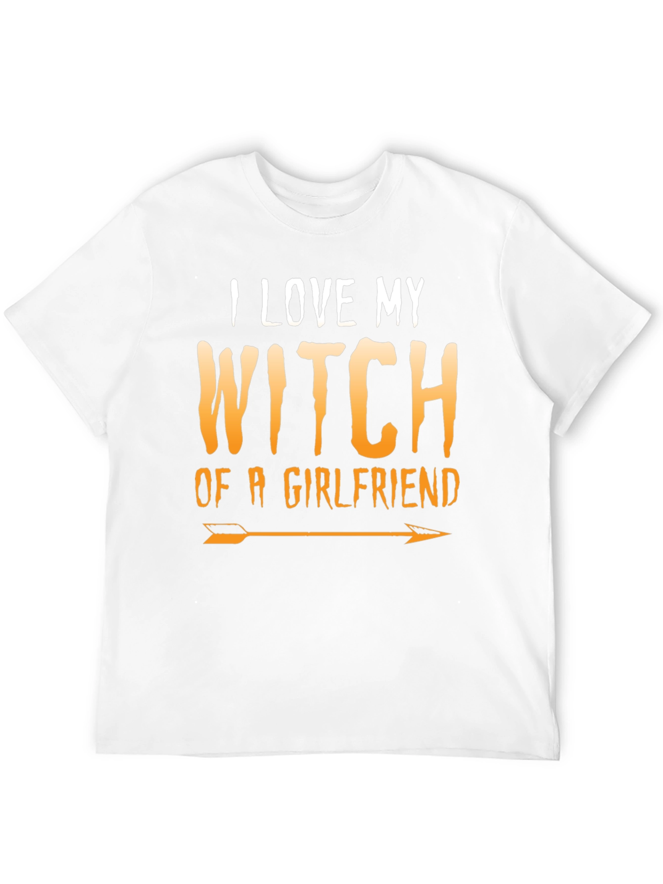 I Love My Witch Girlfriend Halloween T-Shirt