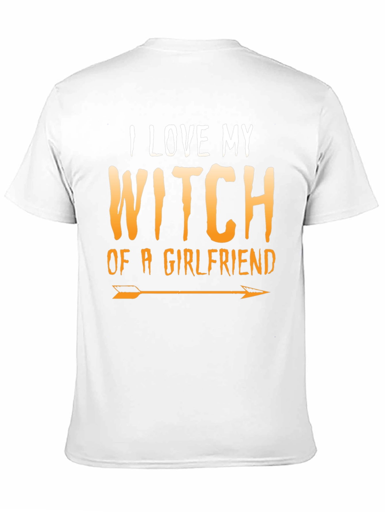 I Love My Witch Girlfriend Halloween T-Shirt