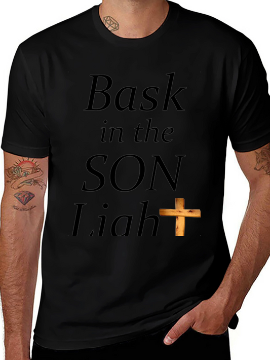 Bask in the Son Light Religious Graphic T-Shirt