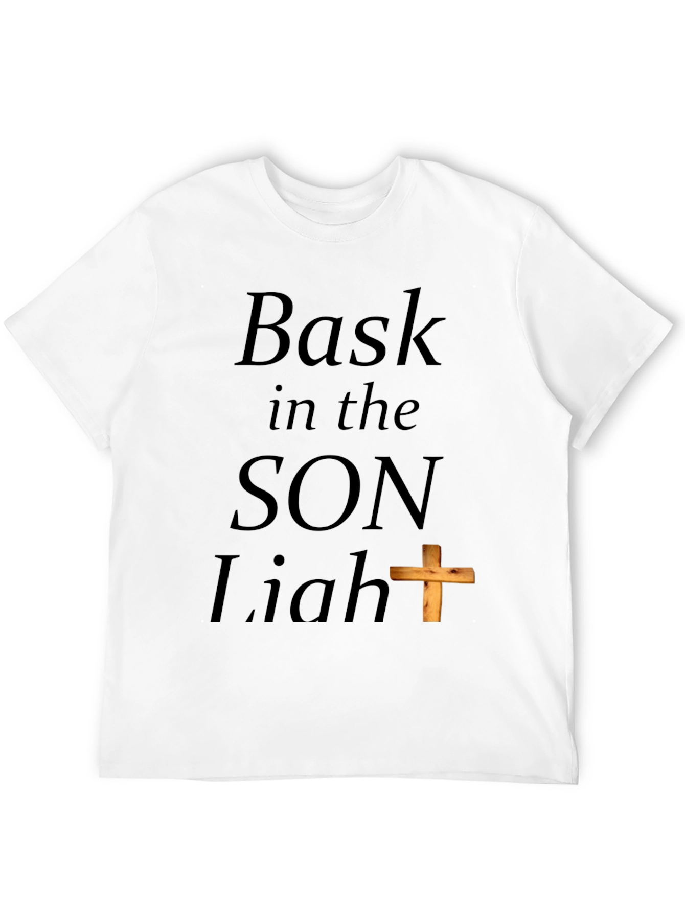 Bask in the Son Light Religious Graphic T-Shirt