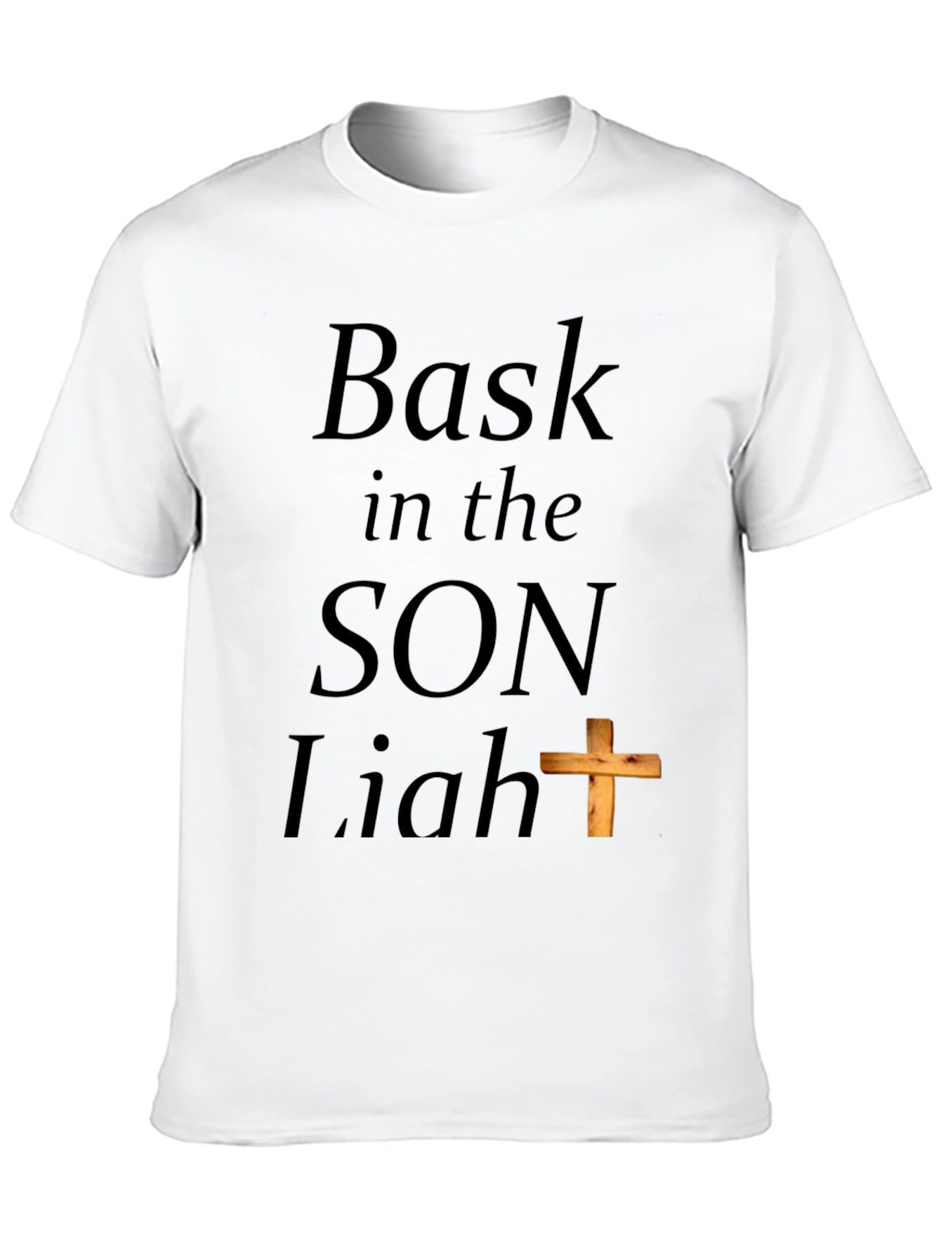 Bask in the Son Light Religious Graphic T-Shirt