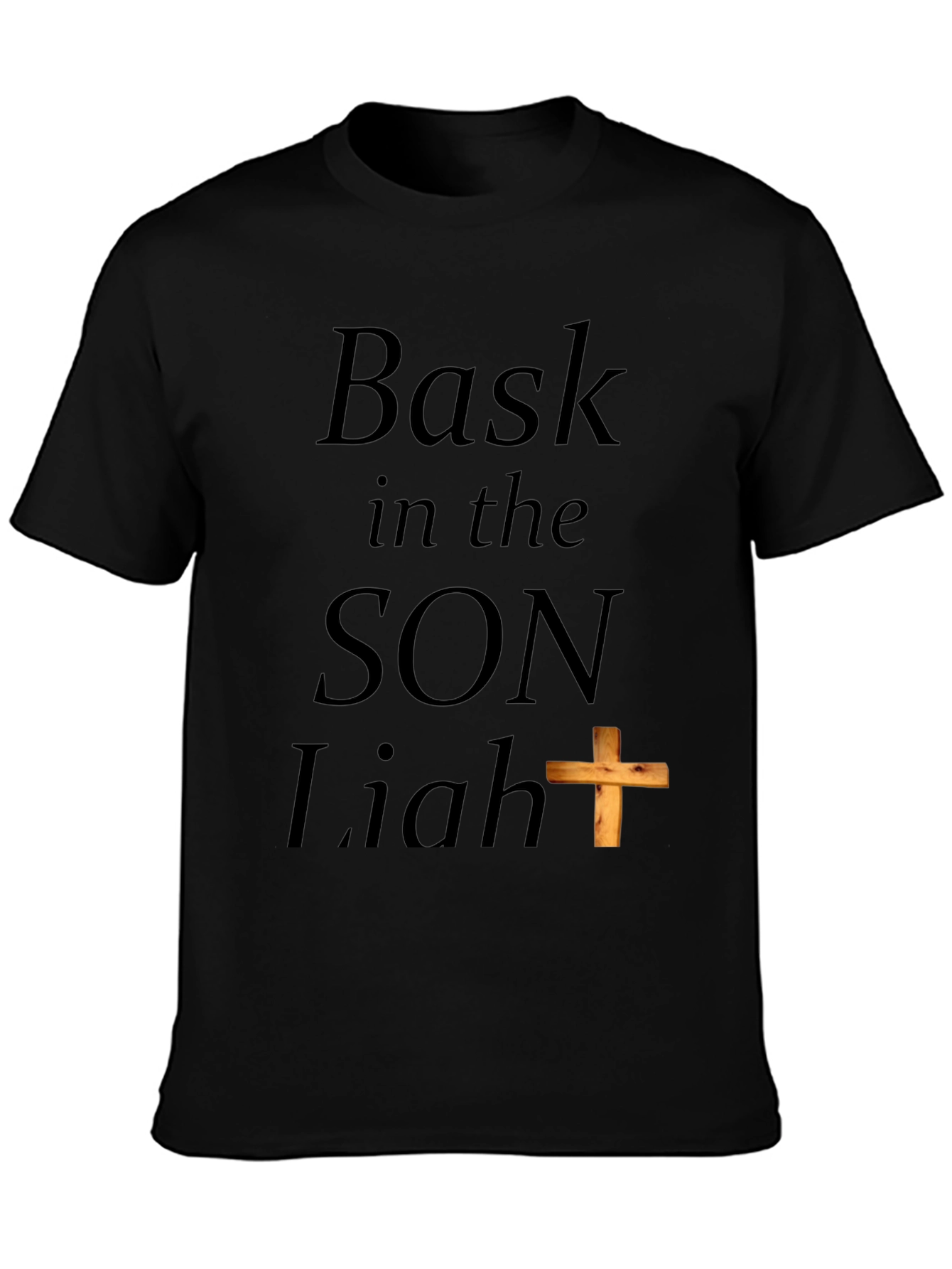 Bask in the Son Light Religious Graphic T-Shirt