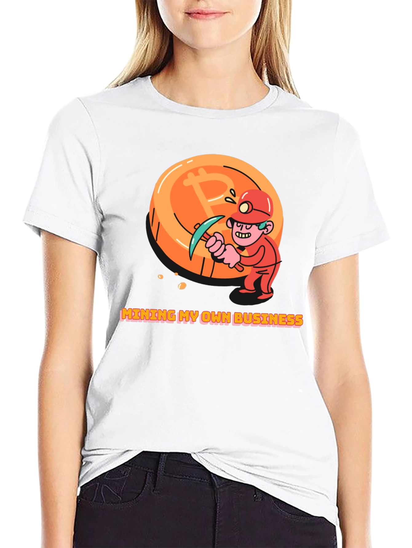 Bitcoin Miner T-Shirt - Mining My Own Business