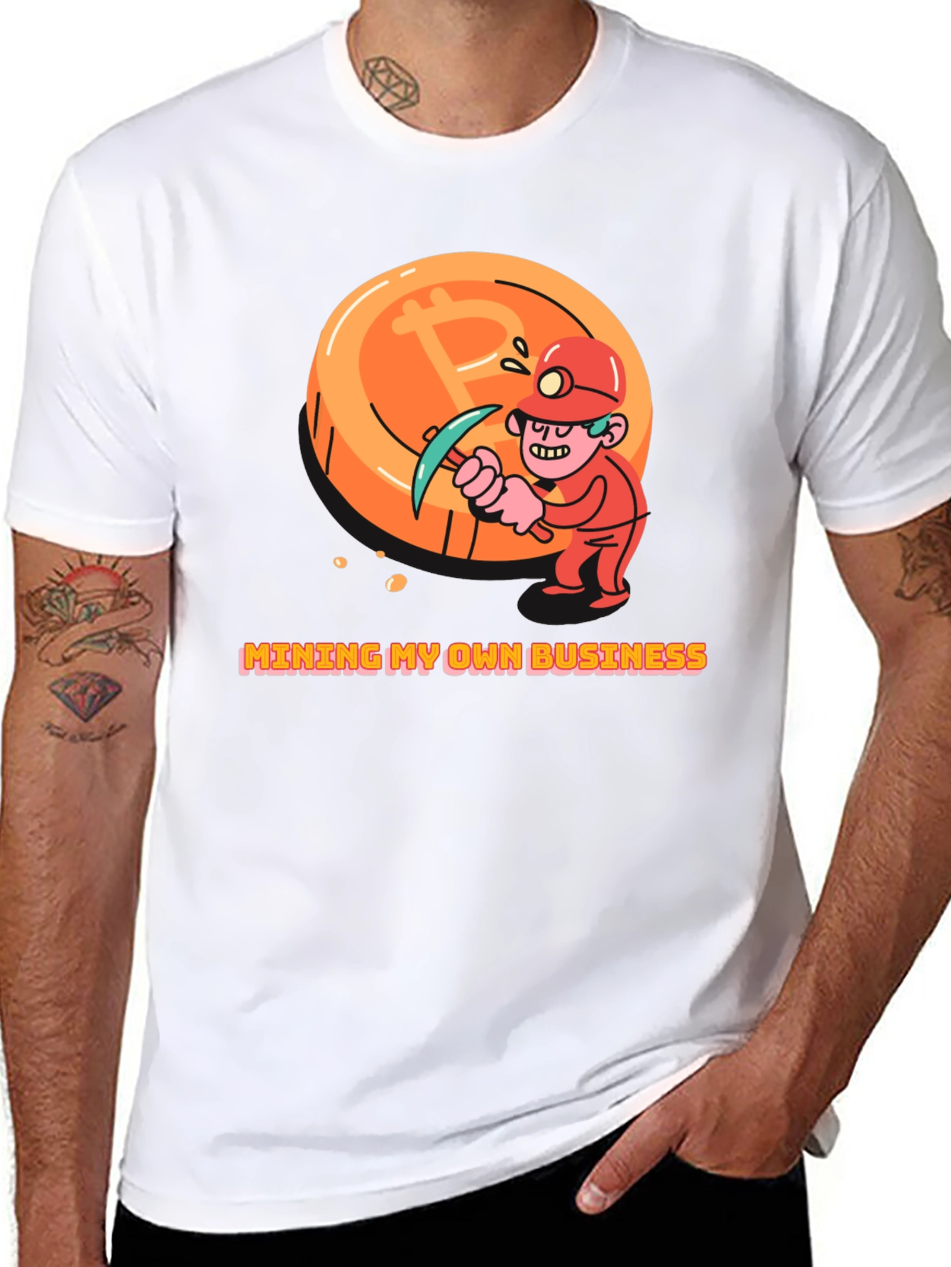 Bitcoin Miner T-Shirt - Mining My Own Business