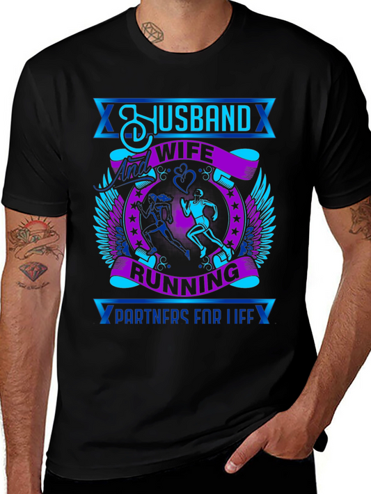 Husband & Wife Running Partners T-Shirt