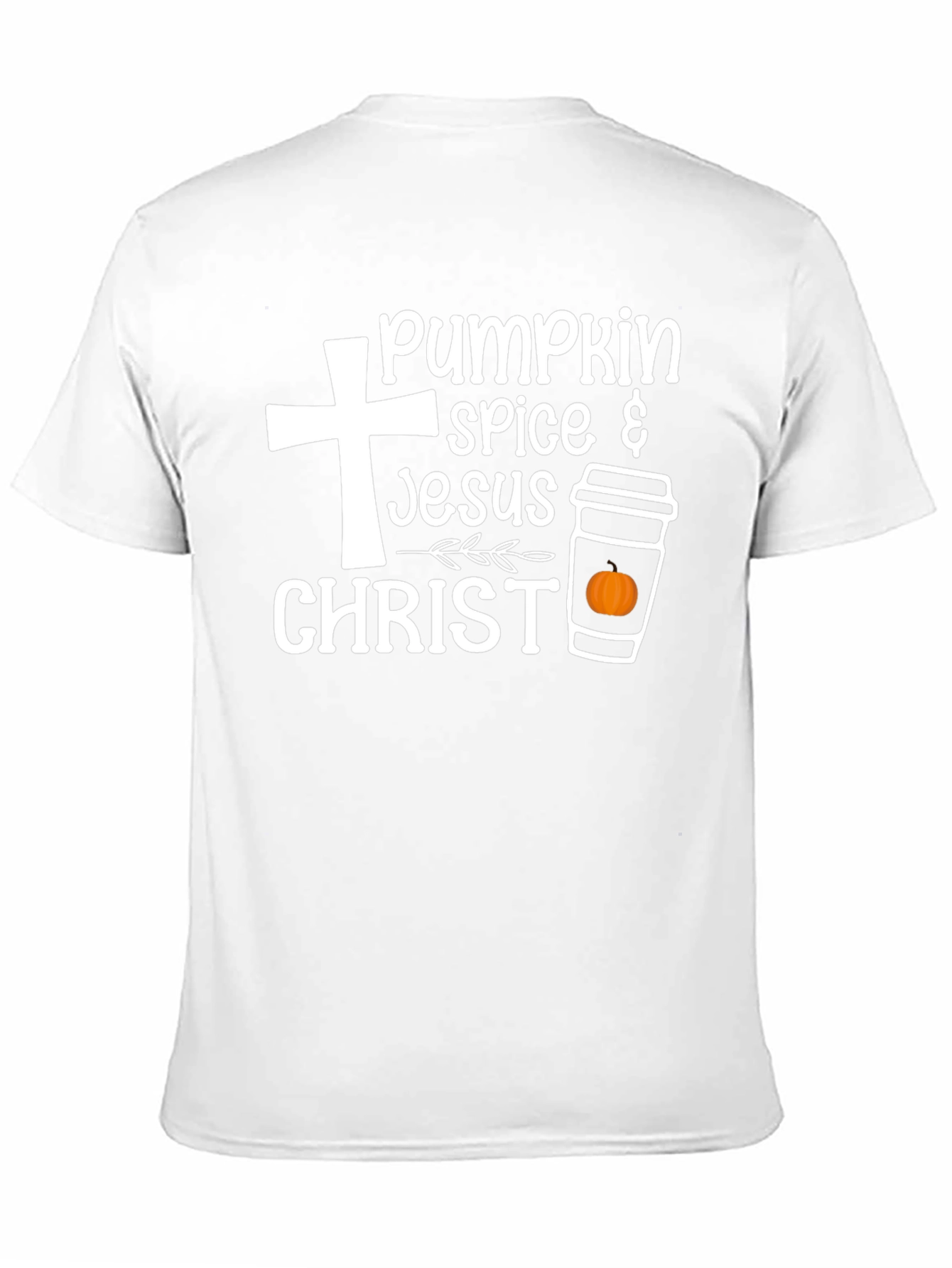 Pumpkin Spice Jesus Christ Graphic T-Shirt