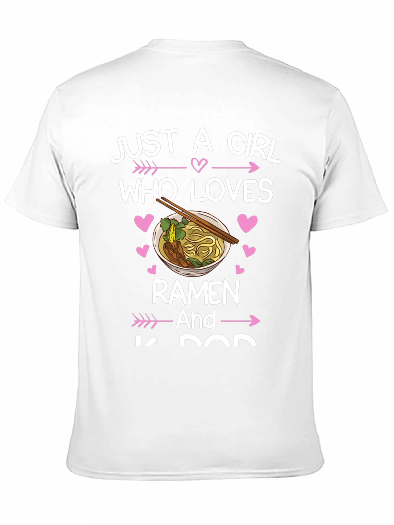 Ramen & K-Pop Girls Graphic Tee