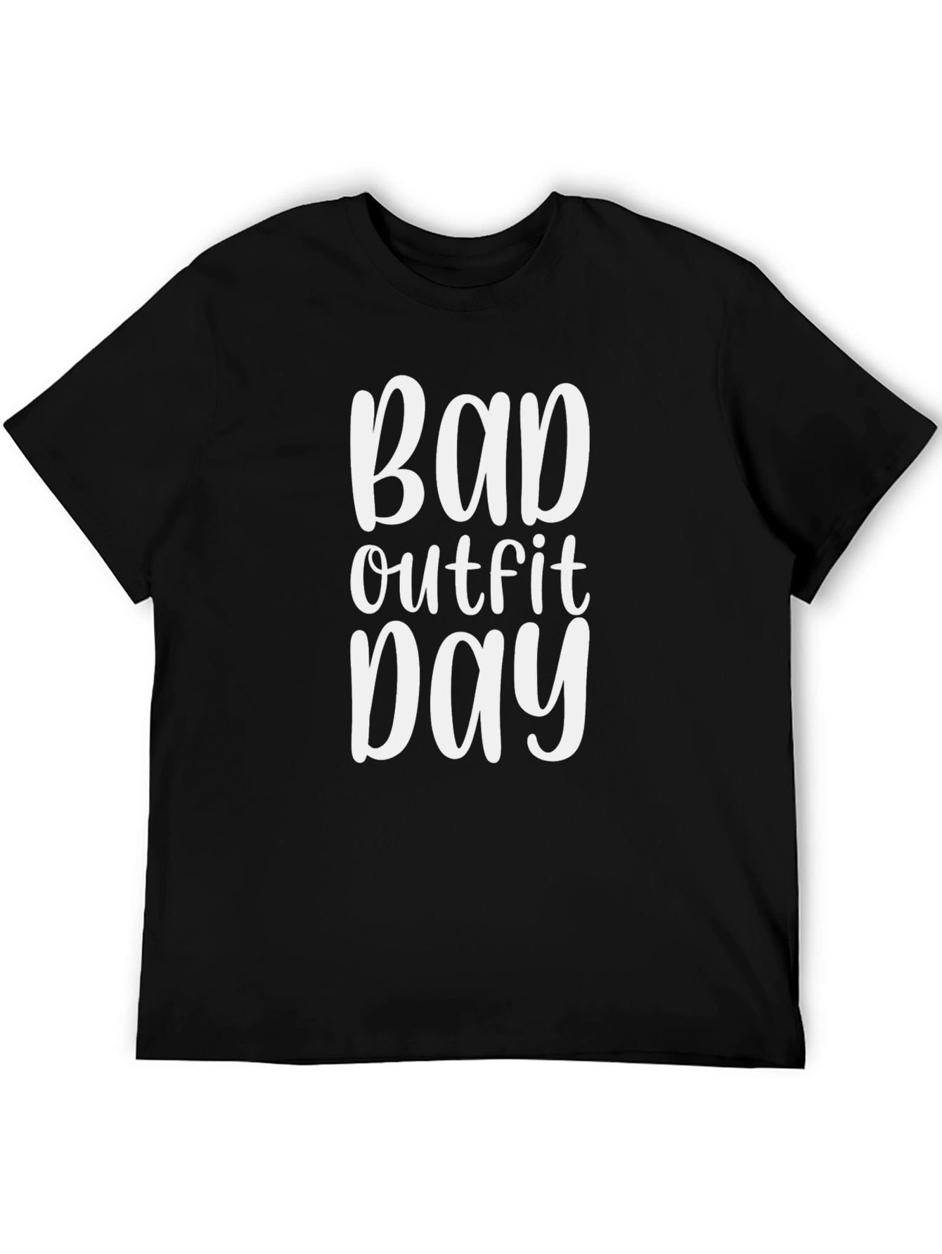 Bad Outfit Day T-Shirt - Funny Graphic Tee