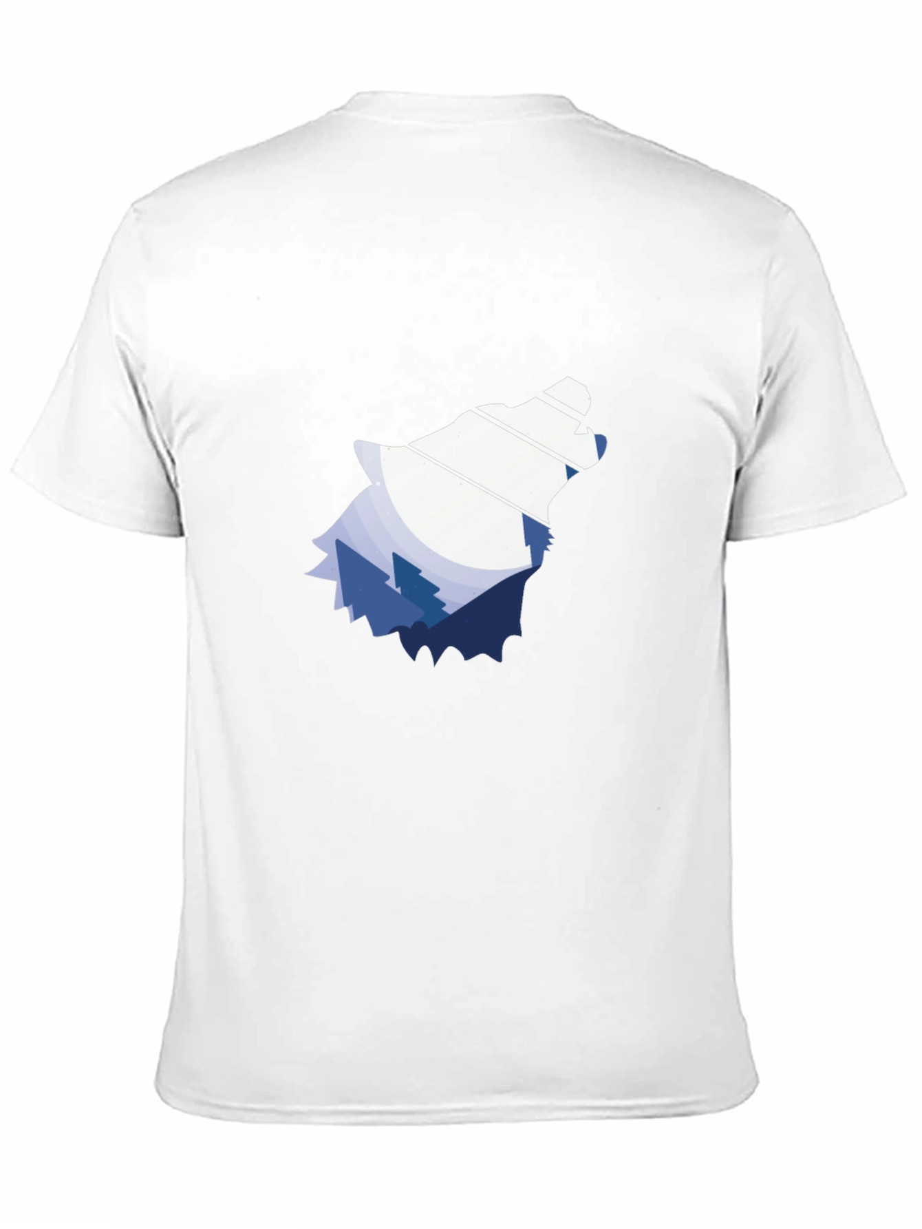 Wolf Mountain Graphic Tee - Stylish Black T-Shirt