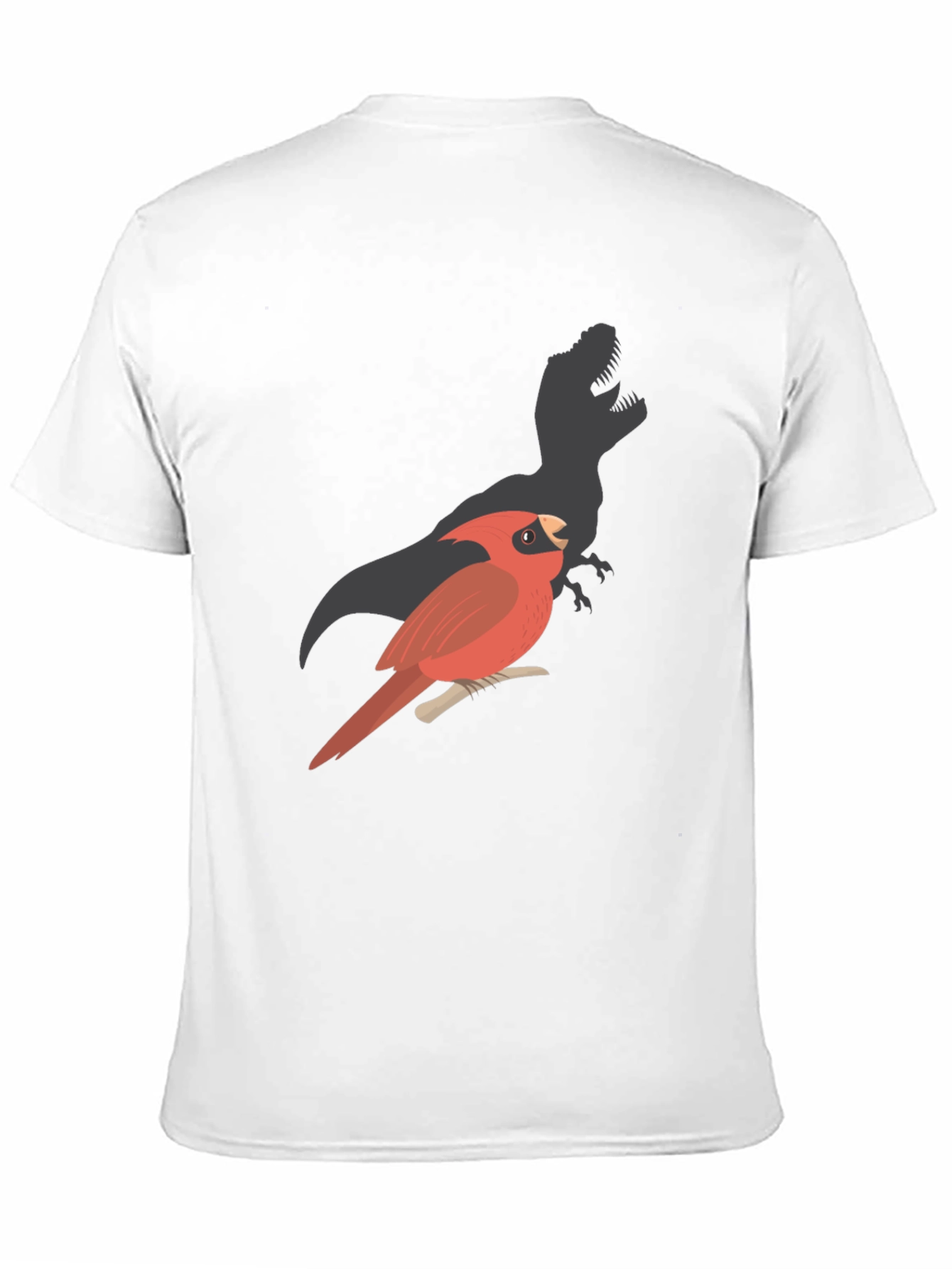 Cardinal Dinosaur Shadow T-Shirt
