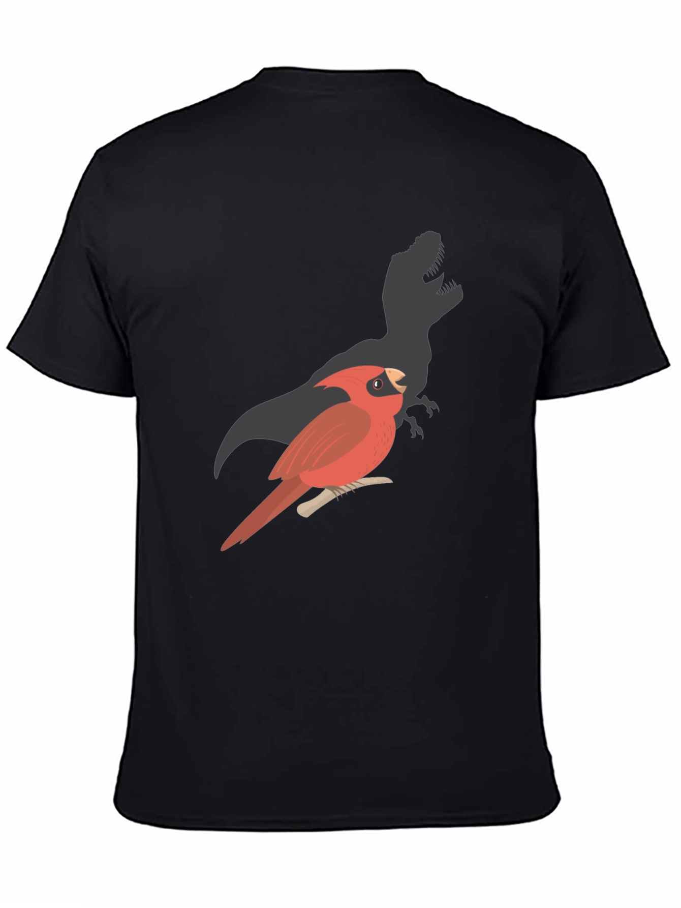 Cardinal Dinosaur Shadow T-Shirt