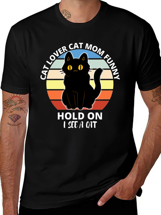 Cat Lover Mom Funny T-Shirt