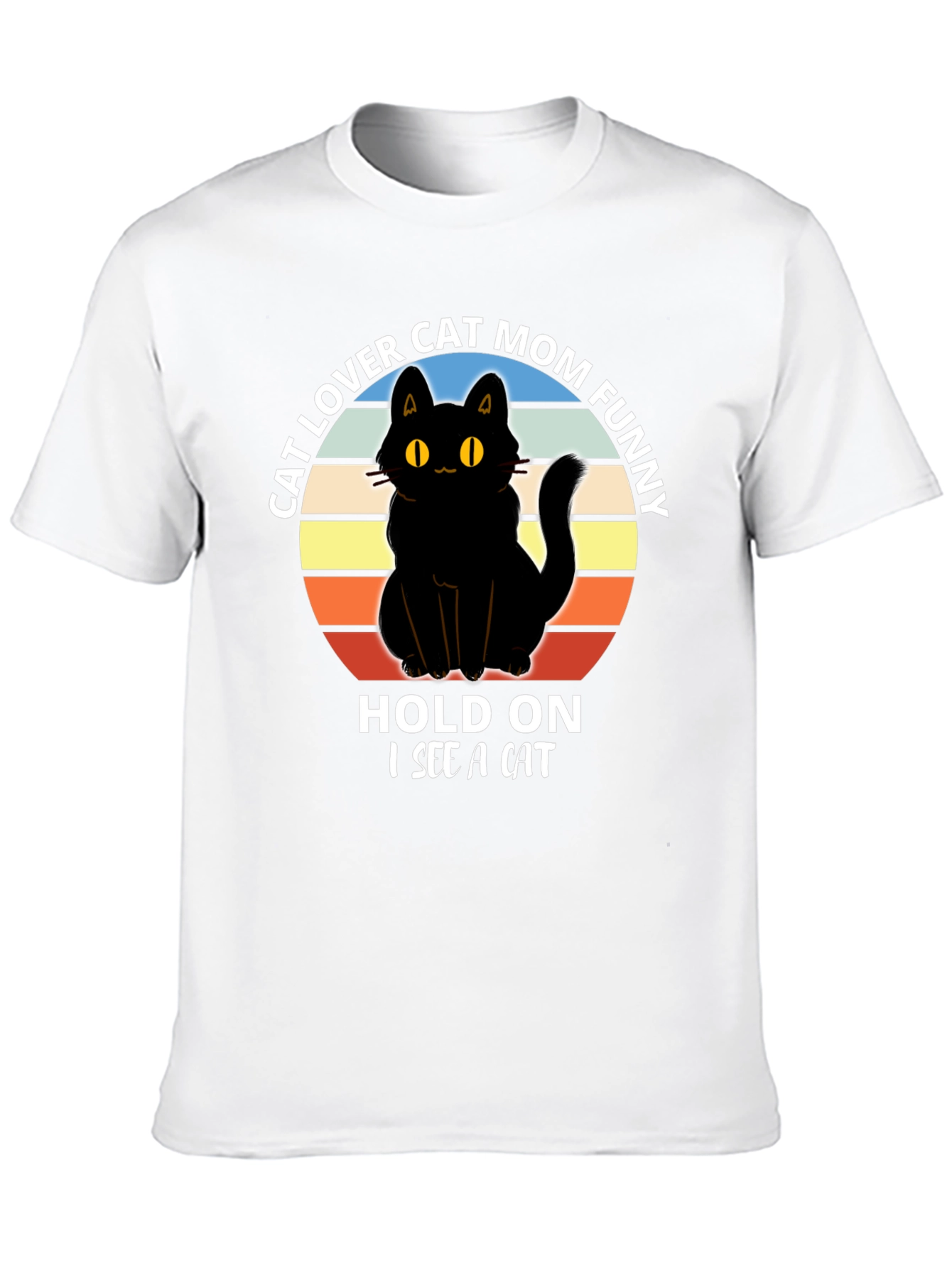 Cat Lover Mom Funny T-Shirt