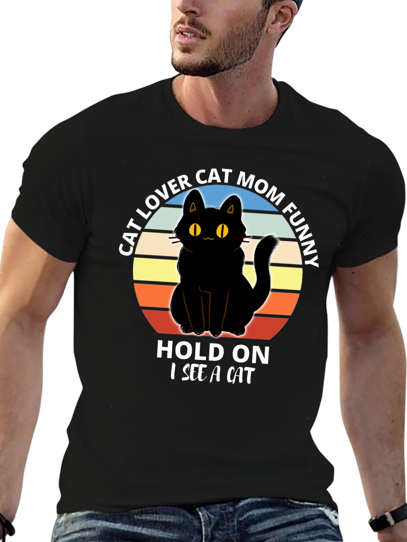 Cat Lover Mom Funny T-Shirt