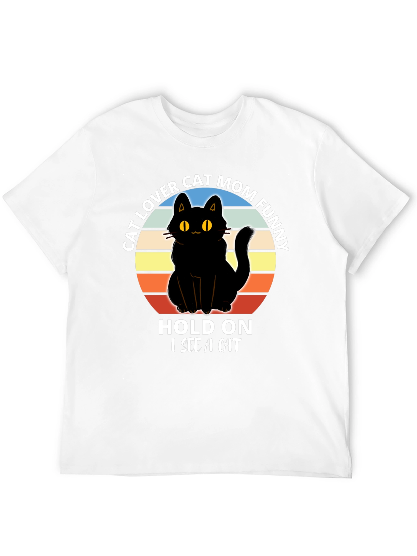 Cat Lover Mom Funny T-Shirt