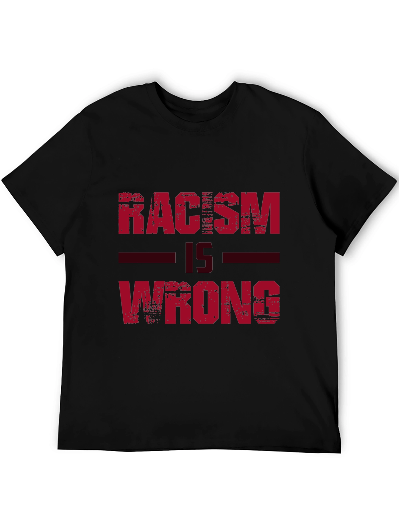 Racism Is Wrong Graphic Tee