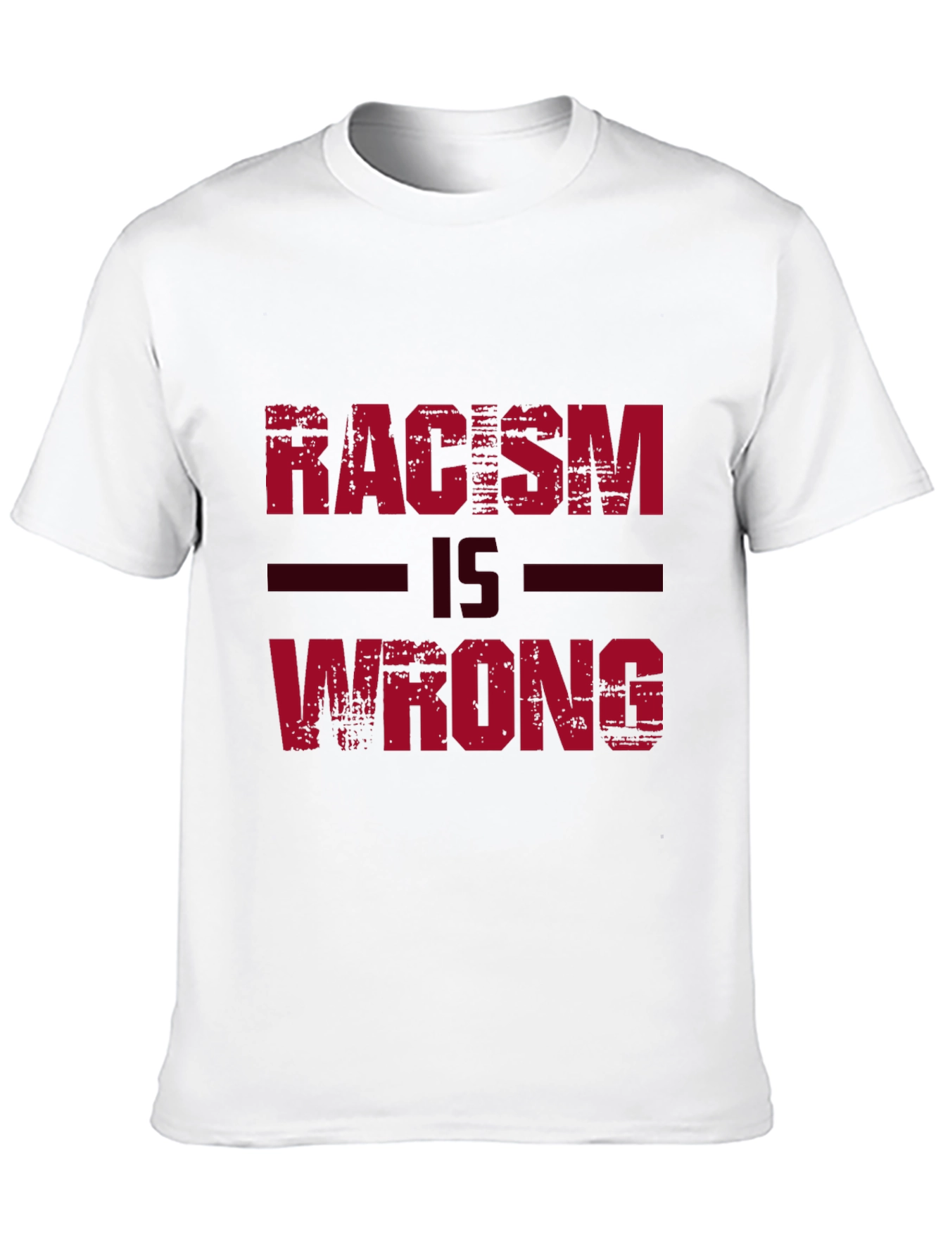 Racism Is Wrong Graphic Tee