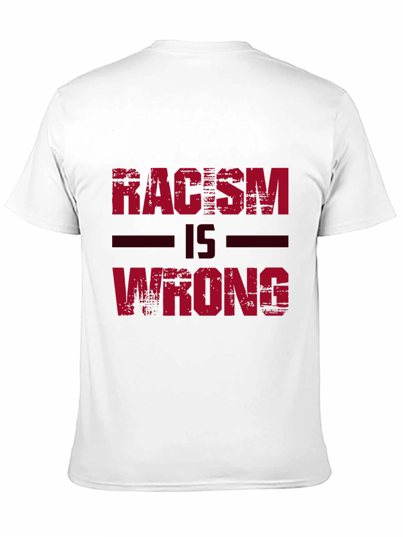 Racism Is Wrong Graphic Tee