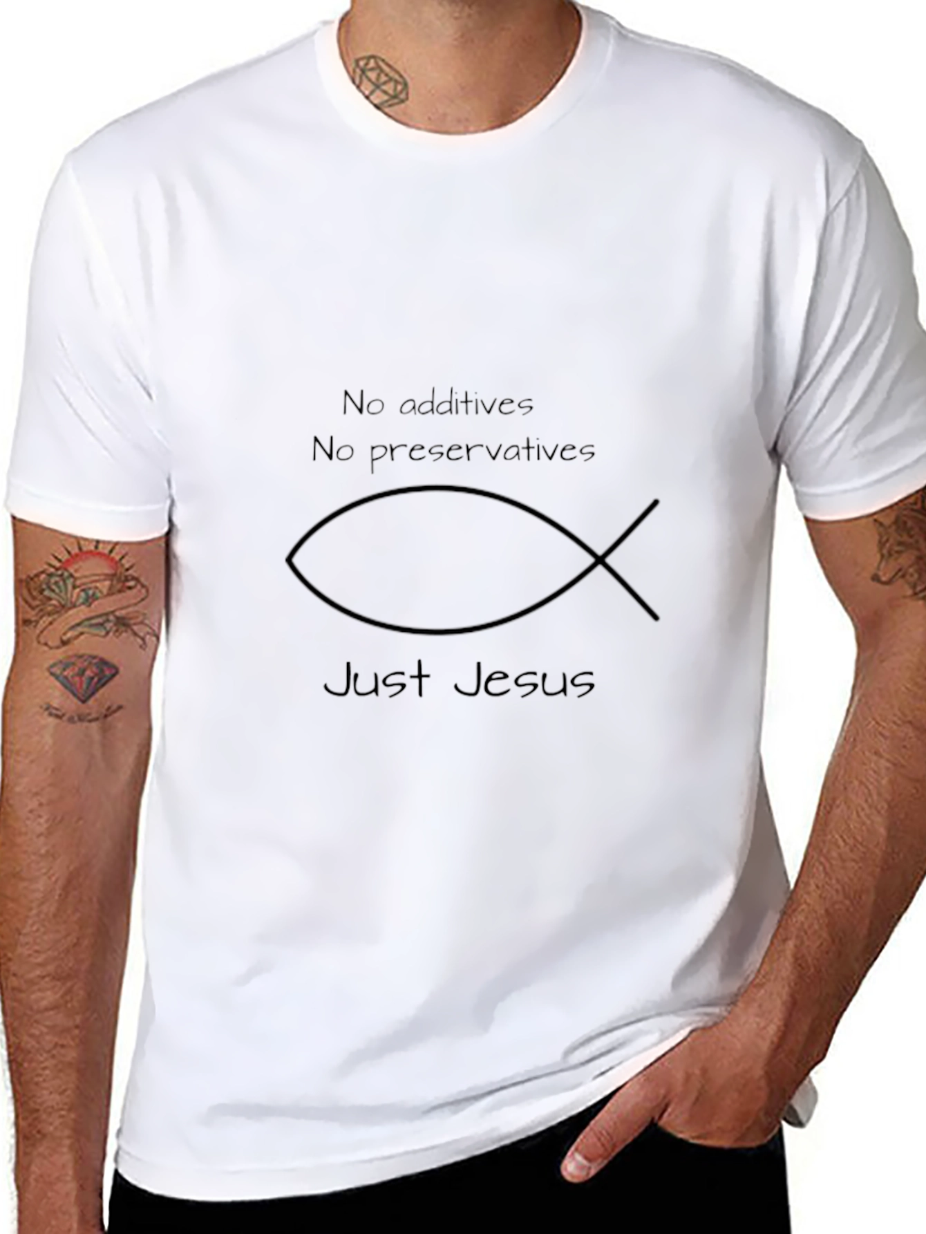 Just Jesus Christian T-Shirt - No Additives