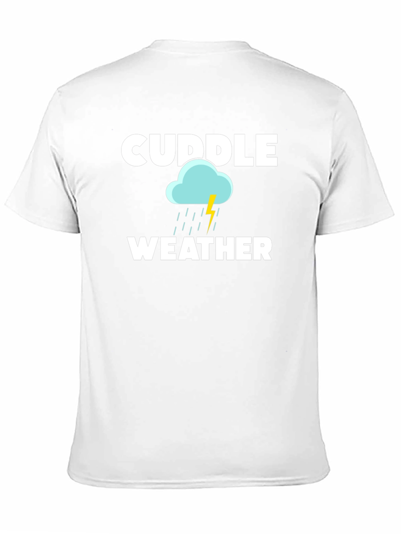 Cuddle Weather Graphic T-Shirt - Cozy Black Tee