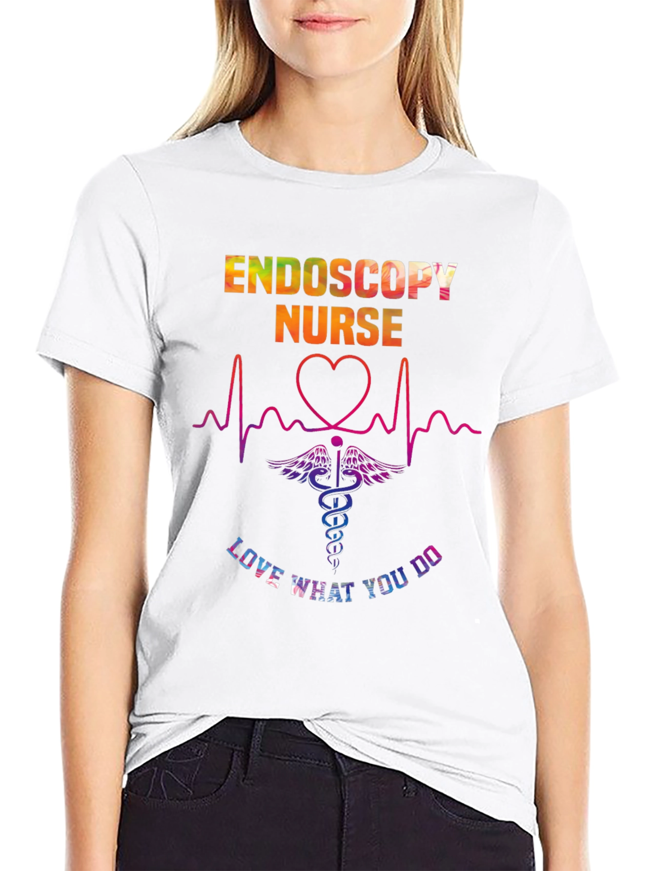 Endoscopy Nurse Graphic T-Shirt