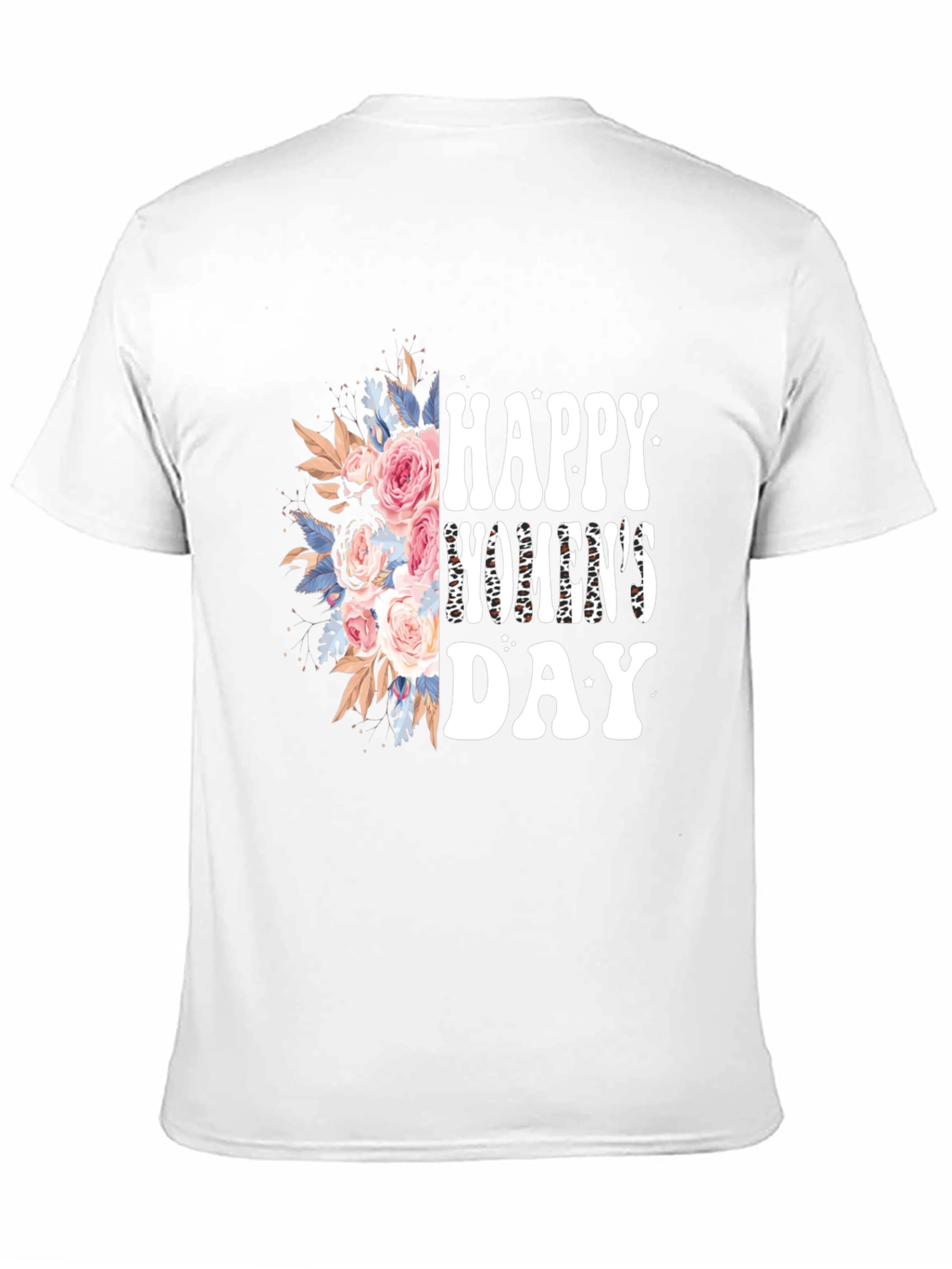 Happy Womens Day Floral Graphic Tee