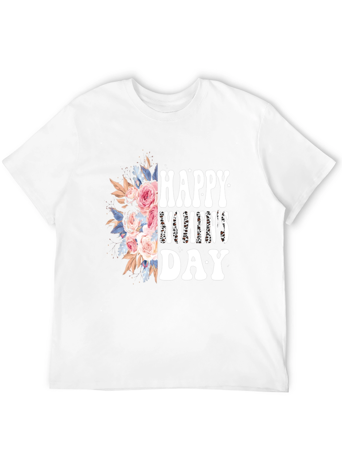 Happy Womens Day Floral Graphic Tee