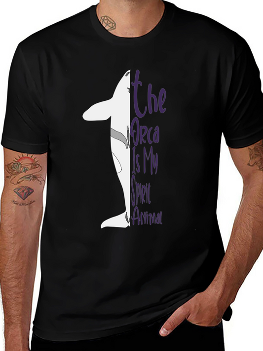 Orca Spirit Animal Graphic Tee