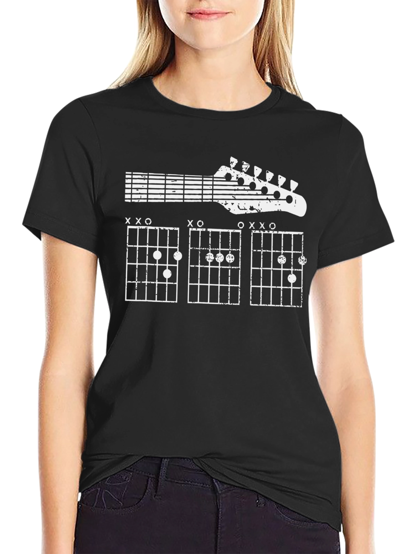 Guitar Chord T-Shirt - Musicians Graphic Tee