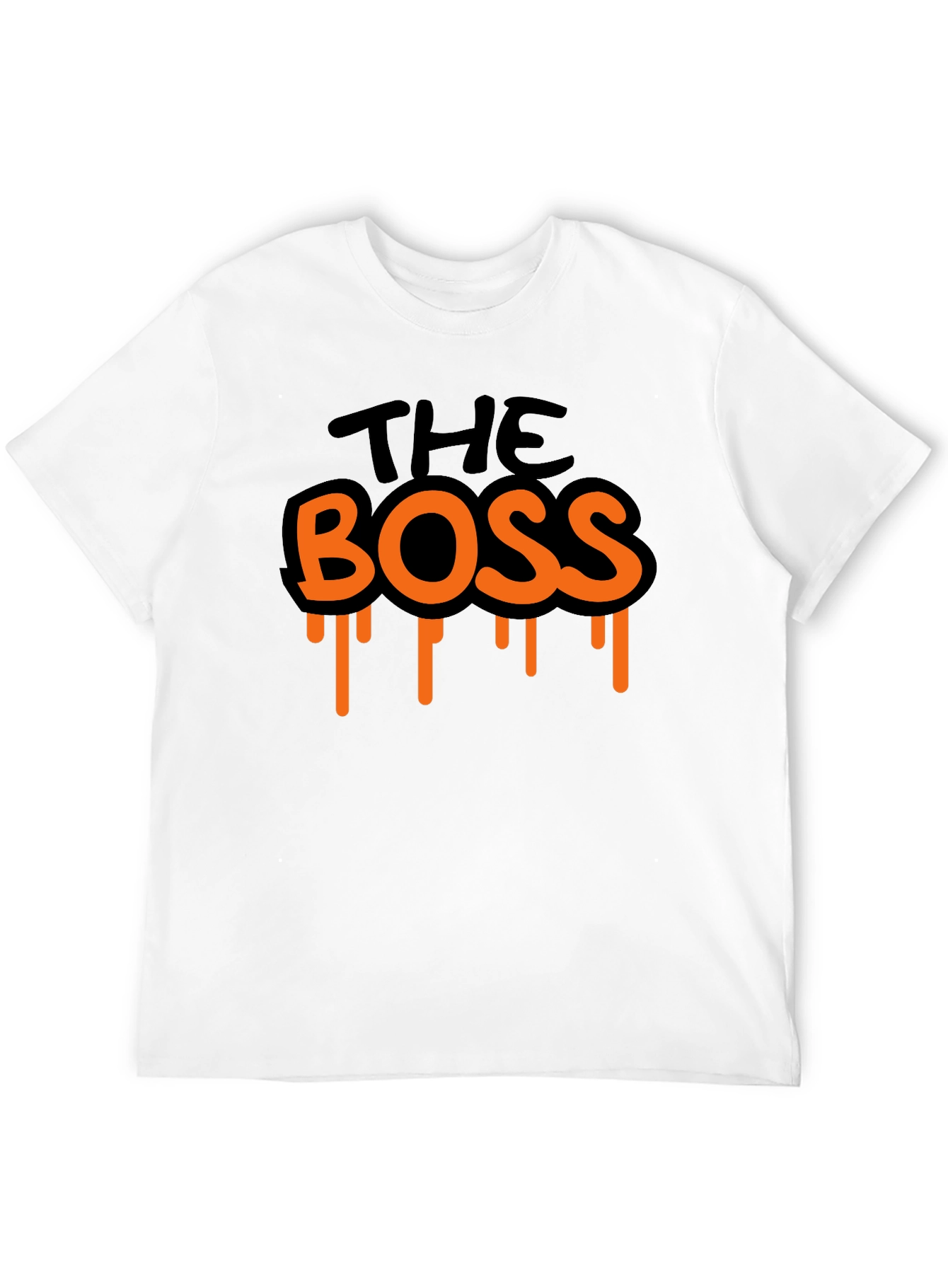 The Boss T-Shirt Black Graphic Tee