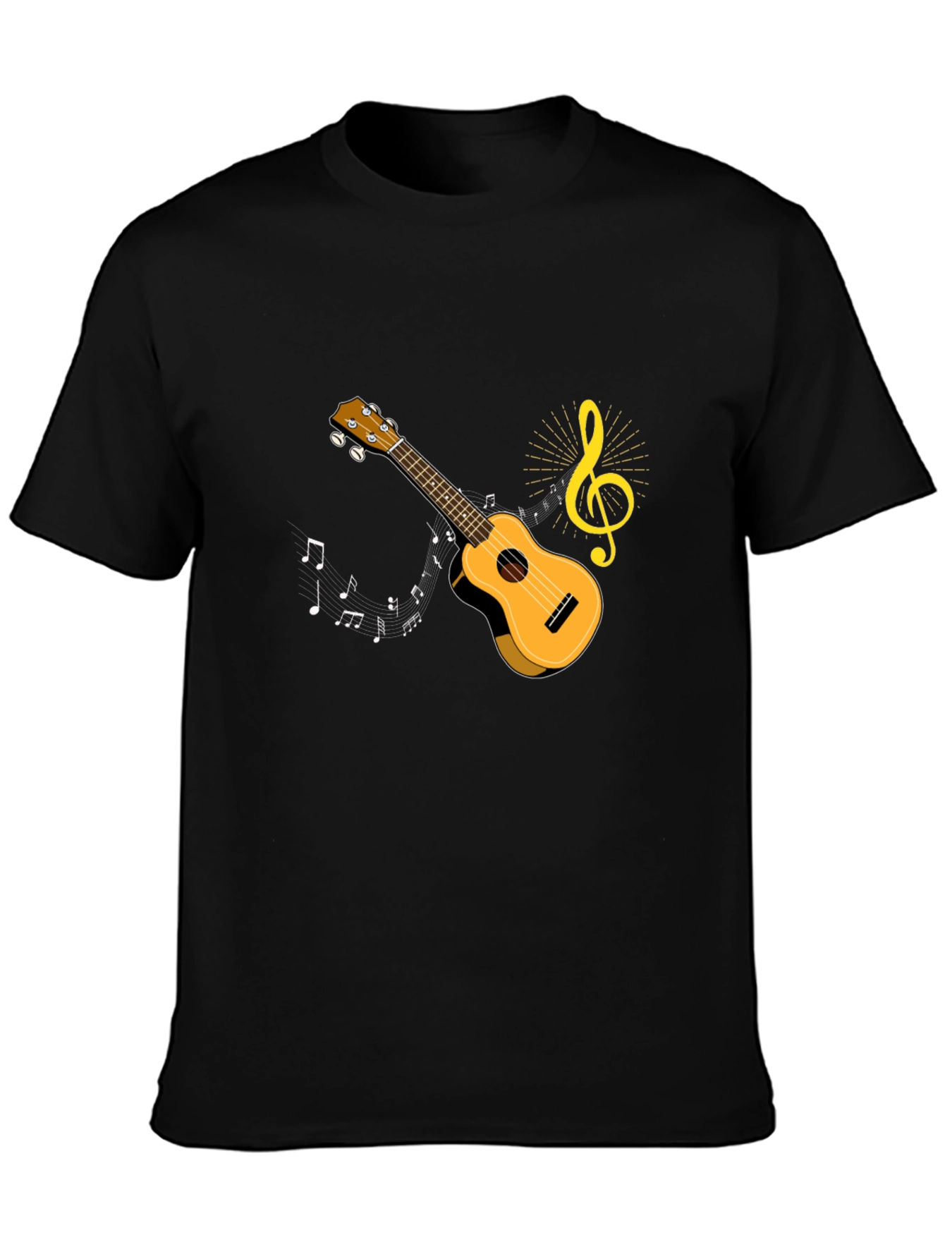 Musical Ukulele Graphic T-Shirt