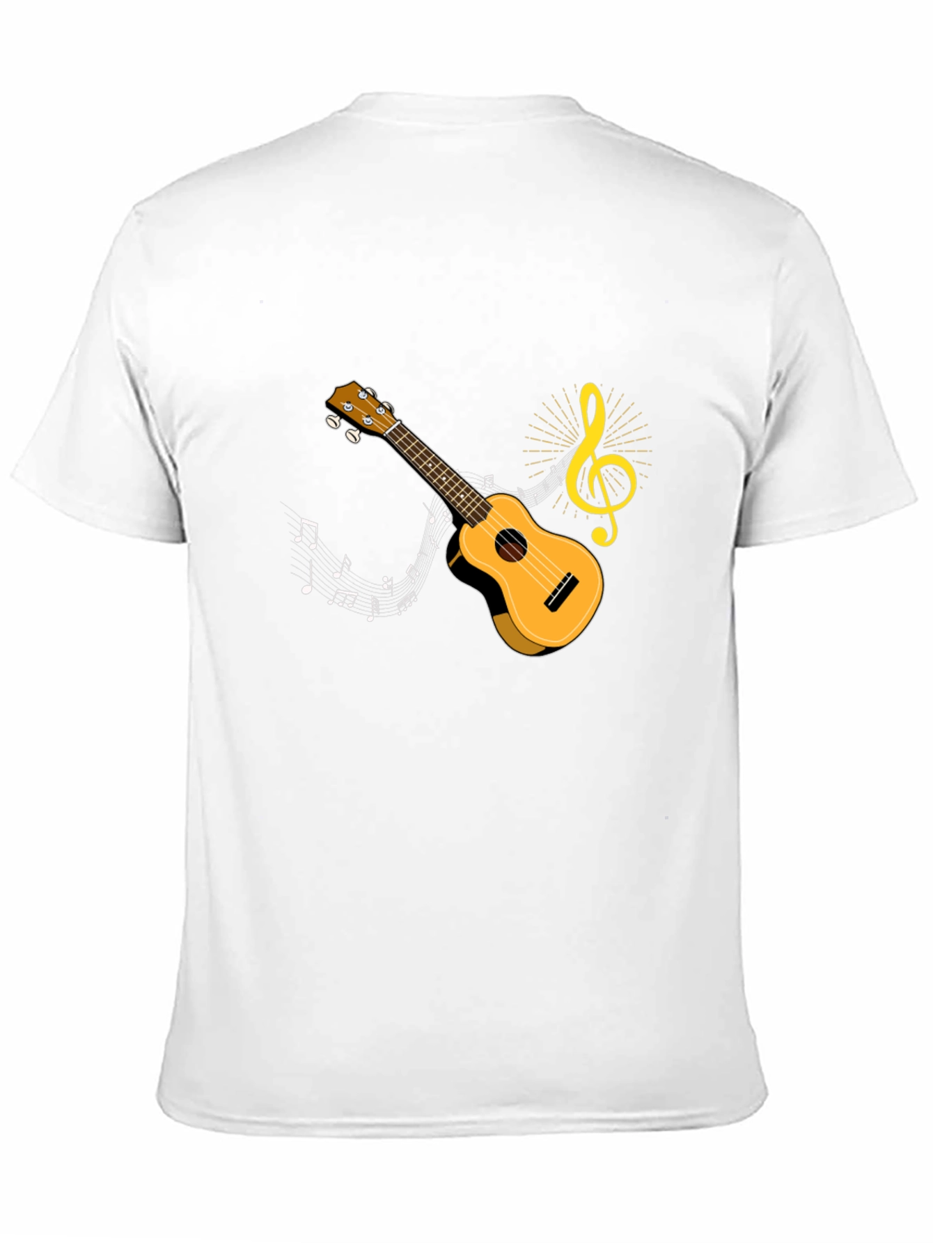 Musical Ukulele Graphic T-Shirt